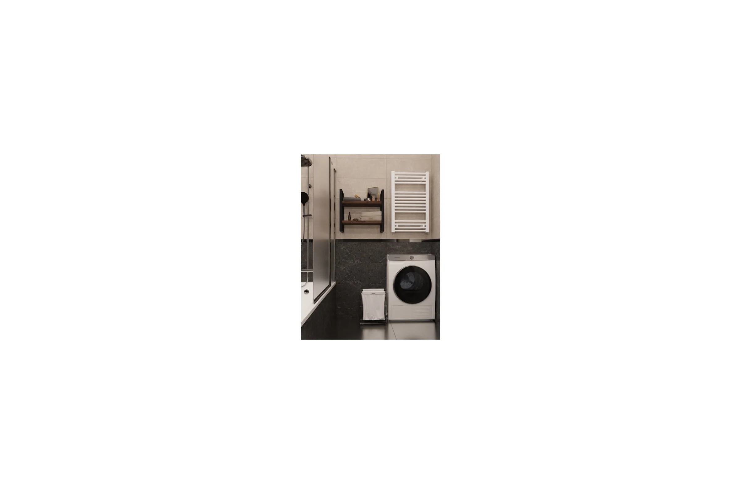 Электрический полотенцесушитель RIFAR D-LINE DL-120-50-W