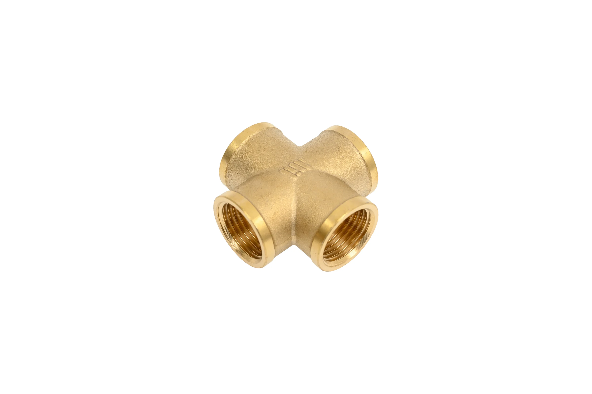 Крестовина латунная Millennium 1/2x1/2x1/2x1/2 с внутренней резьбой LKFF12