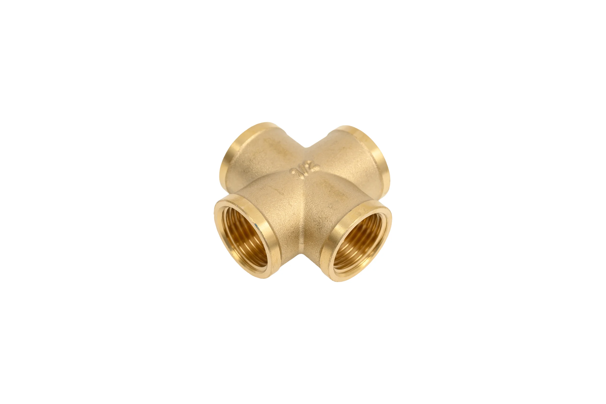 Крестовина латунная Millennium 1/2x1/2x1/2x1/2 с внутренней резьбой LKFF12