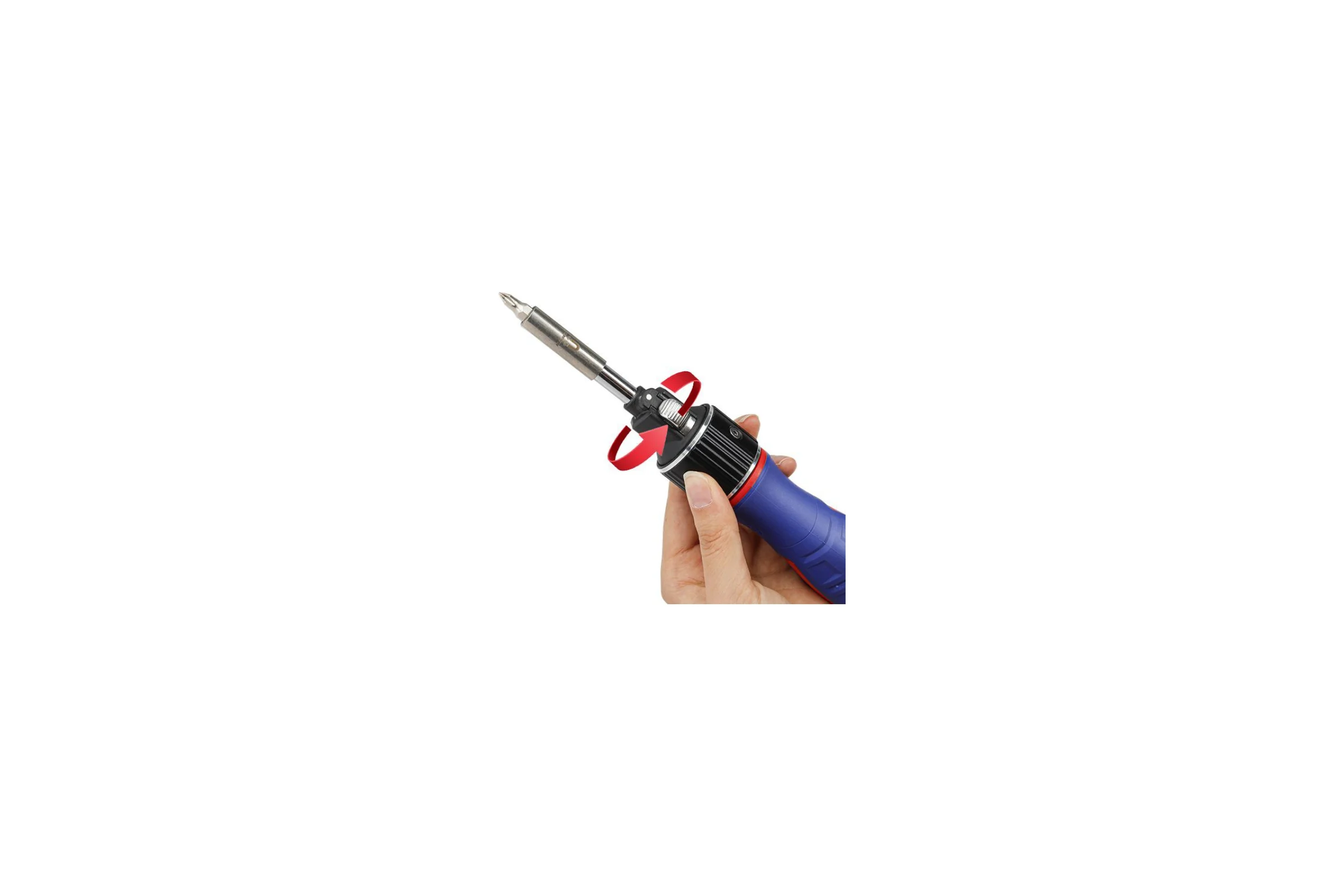 Отвертка с трещоткой WORKPRO 2X DRIVE (6 насадок) WP221069