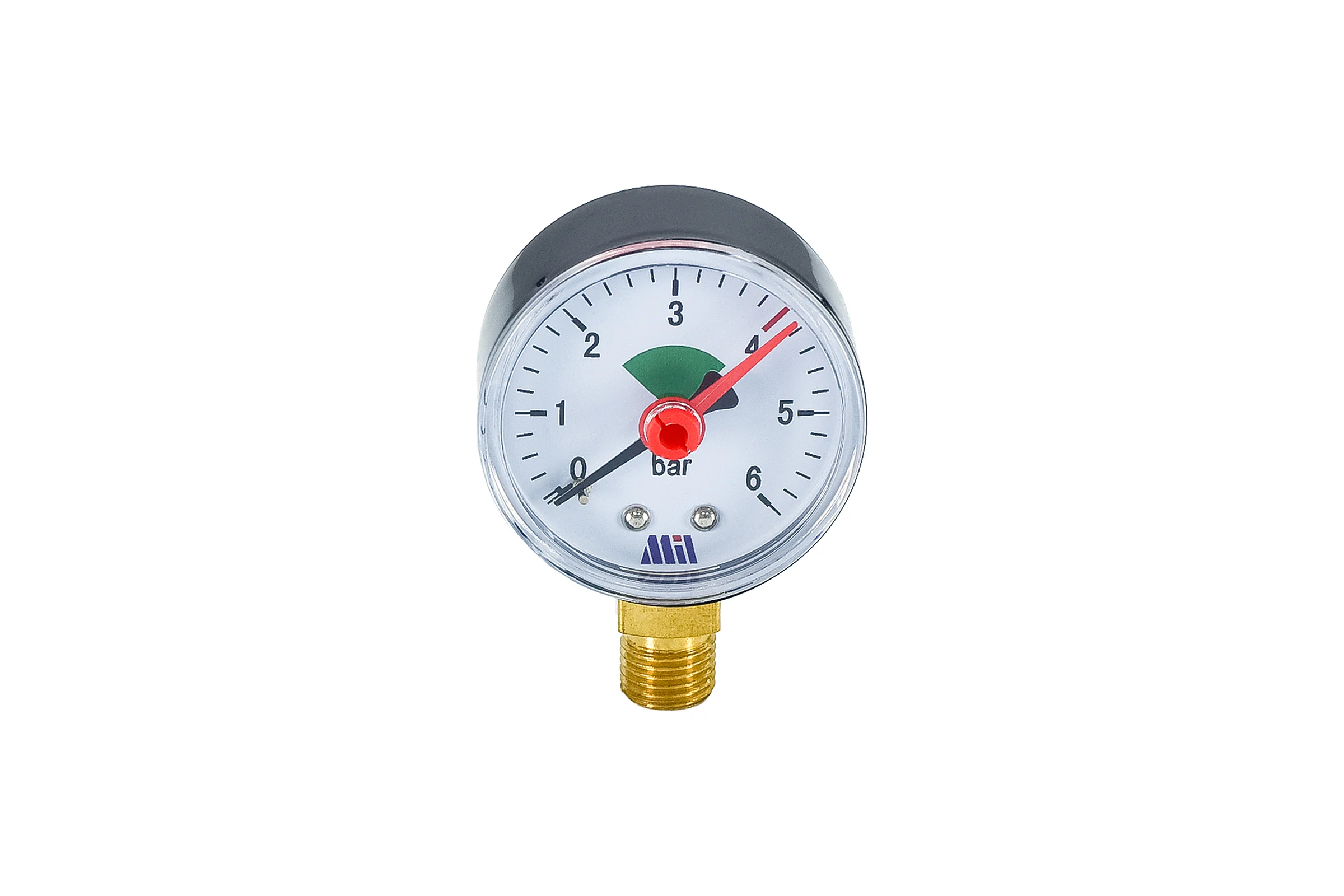 Манометр вертикальный Millennium 1/4" (63/ 6 бар) MVML140663