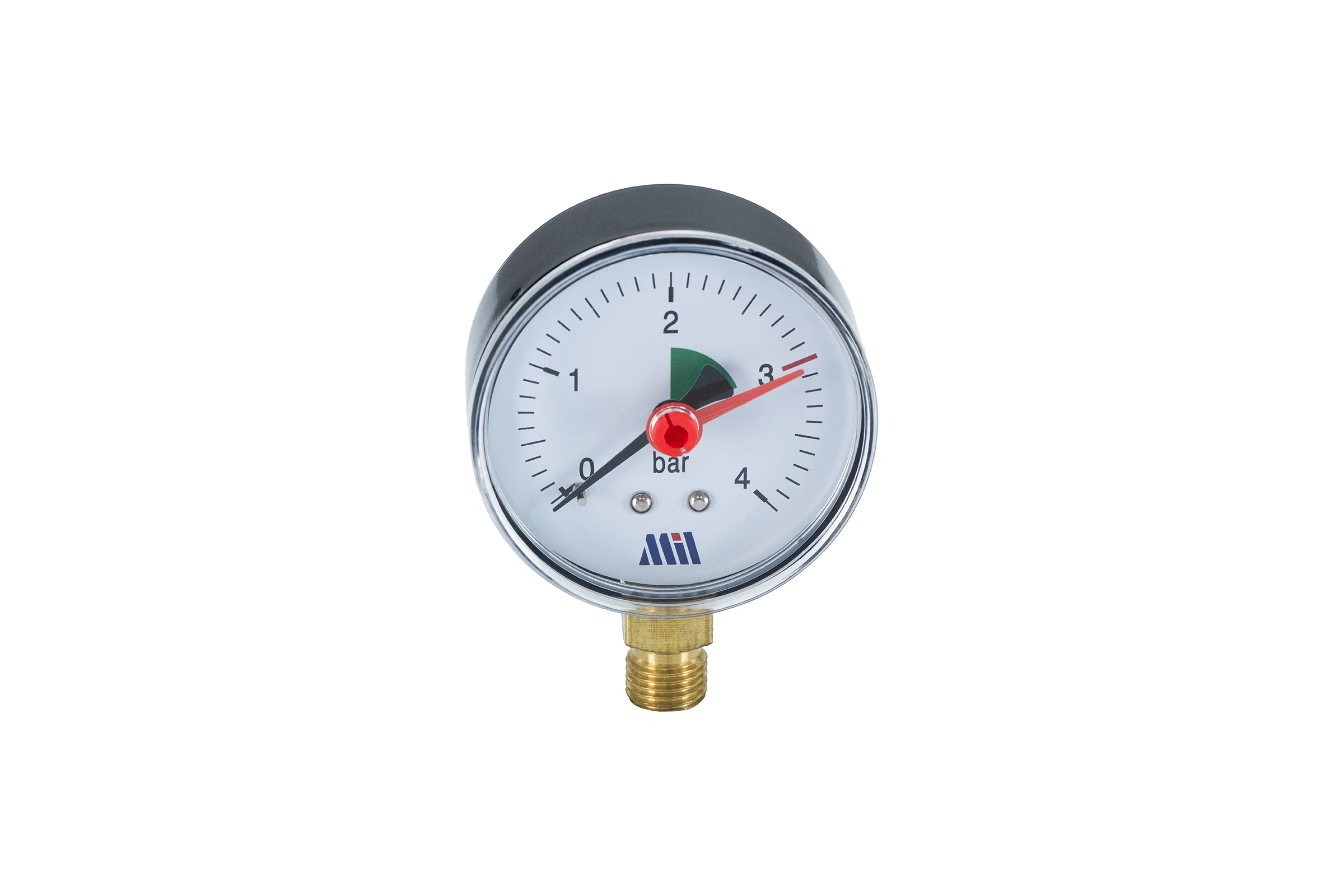 Манометр вертикальный Millennium 1/4" (63/ 4 бар) MVML140463
