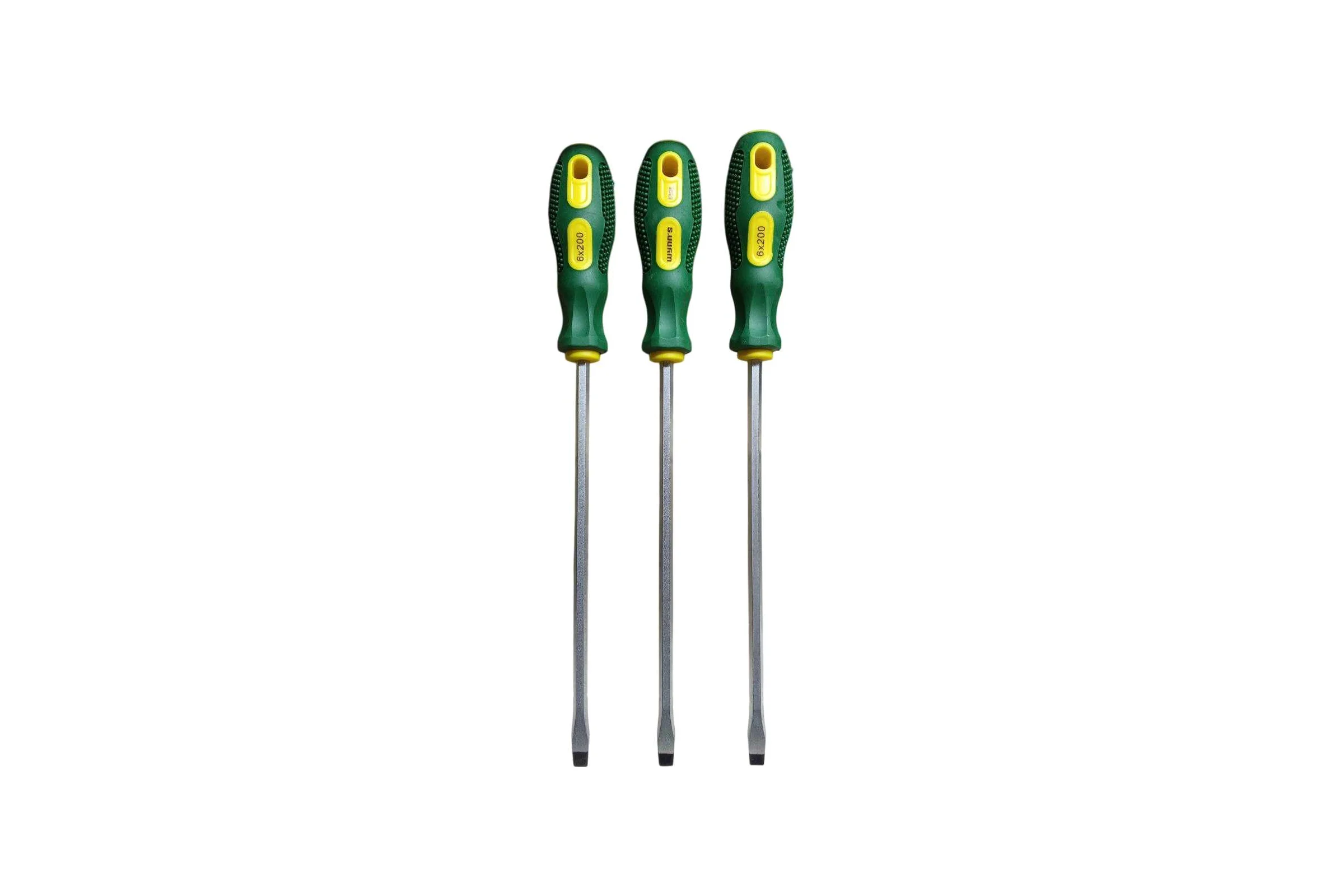 Отвертка шлицевая с усилителем под ключ WYNNS 3шт W0398L-(3)/ Tools 00-00017528