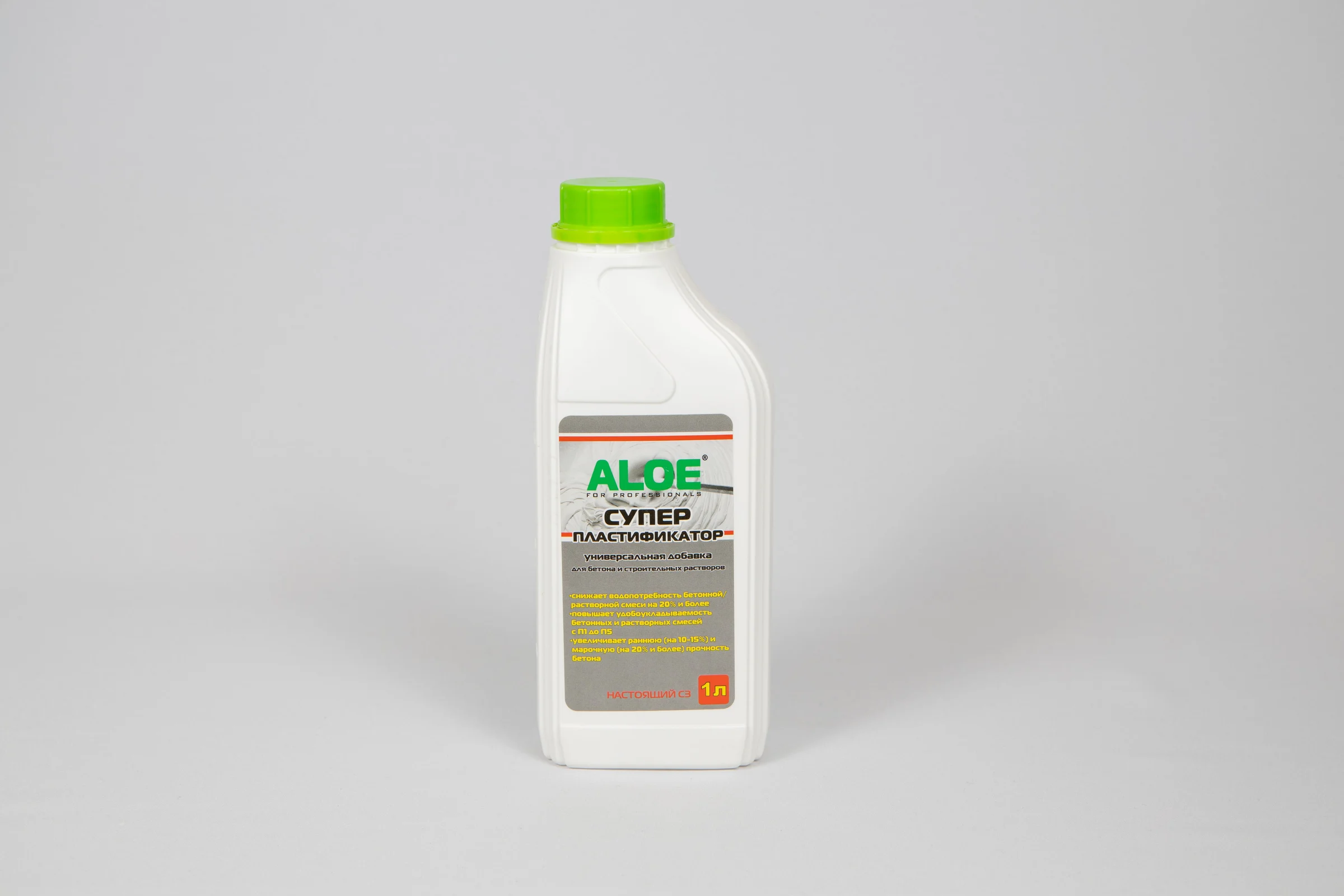 Суперпластификатор для бетона и строительных растворов ALOE С 3  1 л 10480