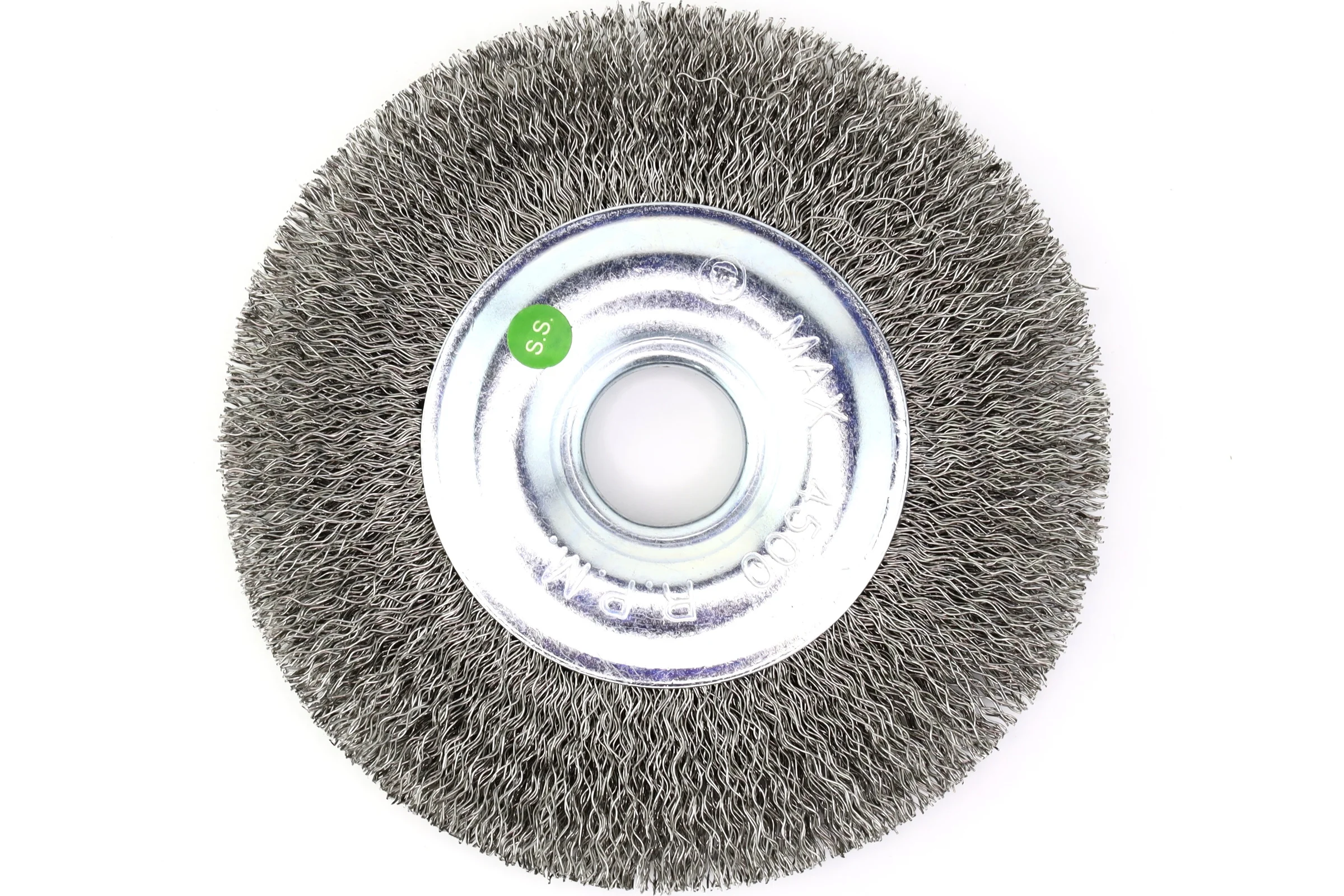Щетка дисковая EuroBrush 13-095 Д125*20*22,2 на УШМ, ворс гофр нерж сталь 0,30 EB-MCST4