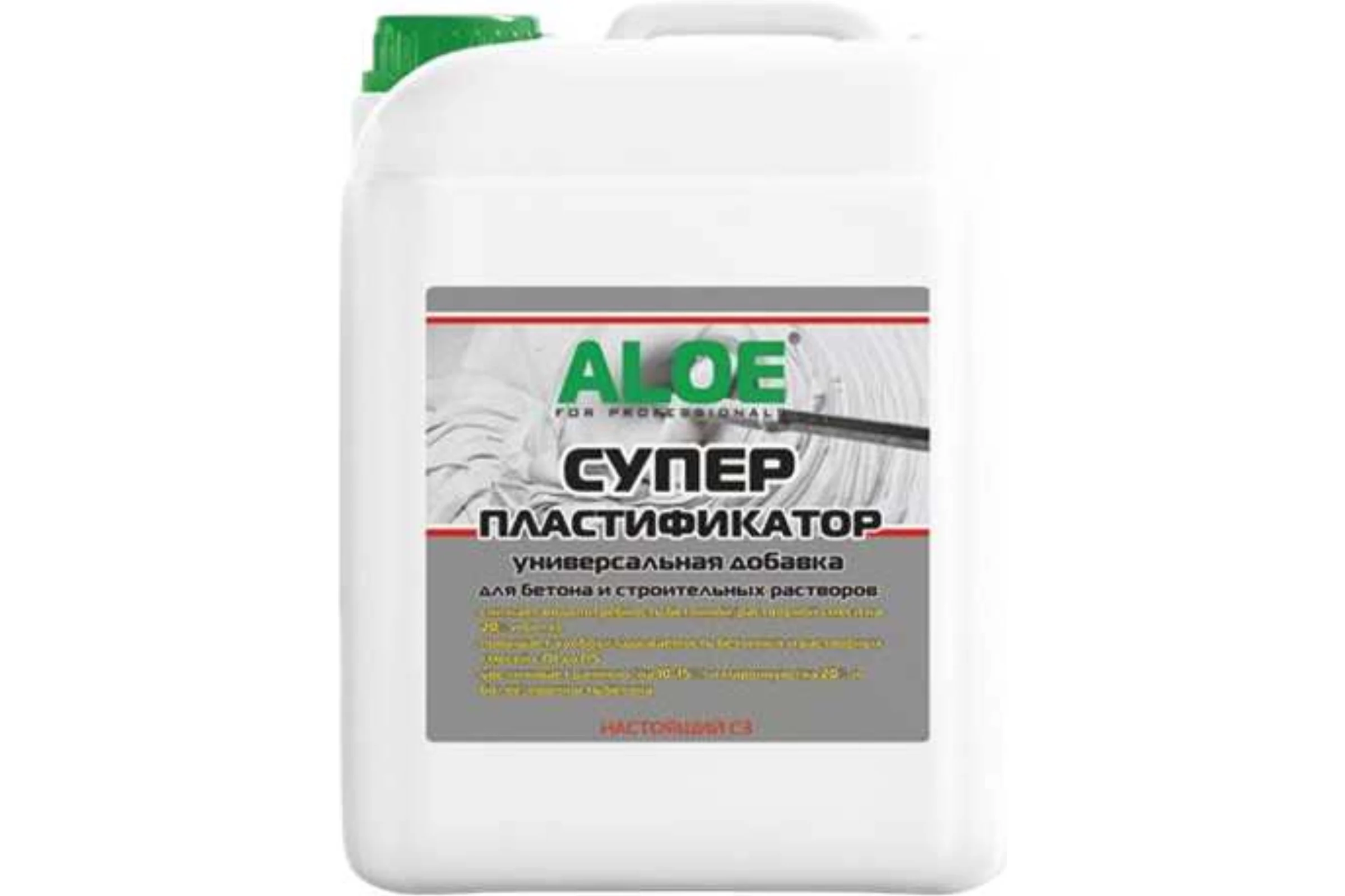 Суперпластификатор для бетона и строительных растворов ALOE С 3, 5 л, 10522