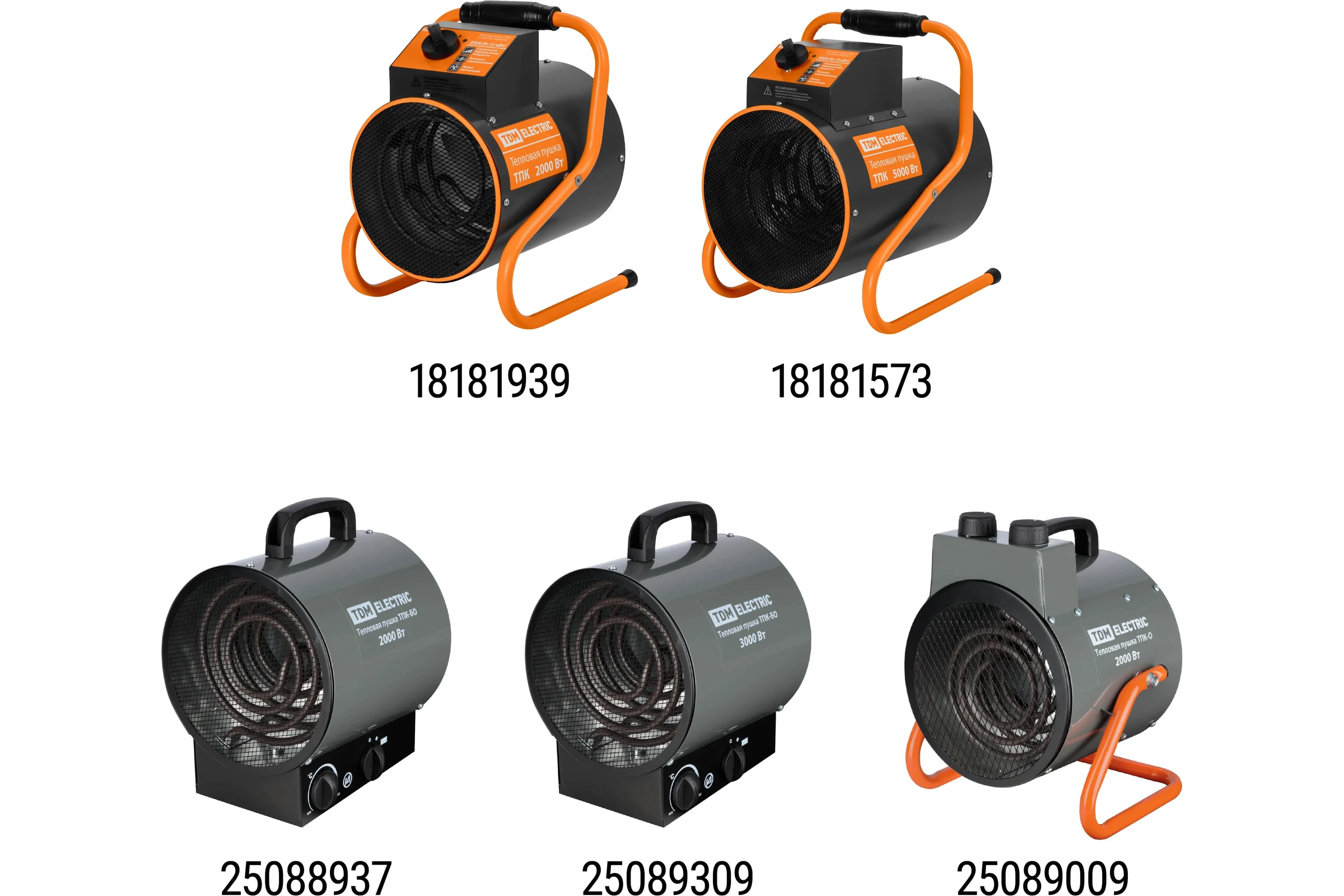 Тепловая пушка TDM ELECTRIC ТПК 9 кВт SQ2520-0004