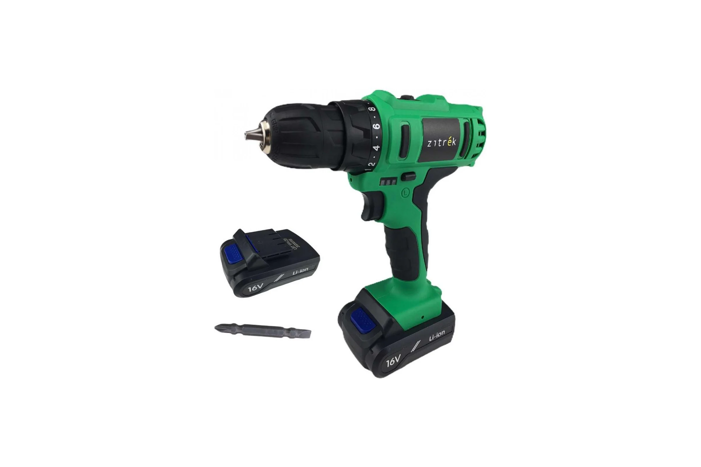 Аккумуляторная дрель-шуруповерт Zitrek Greenpower 16-Li 063-4075
