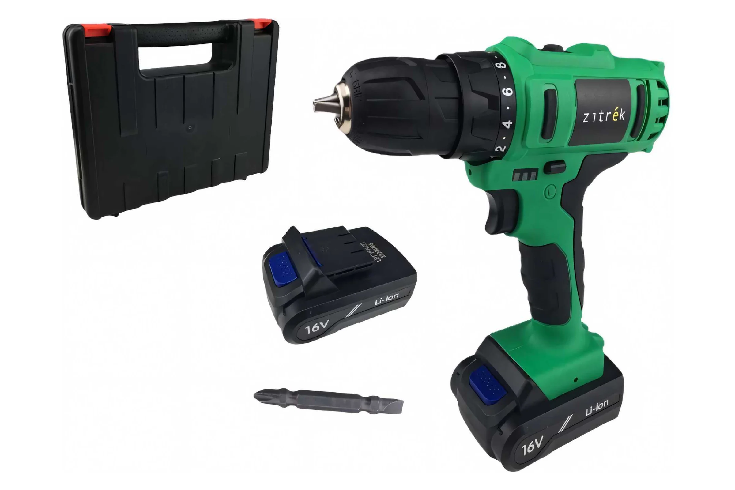 Аккумуляторная дрель-шуруповерт Zitrek Greenpower 16-Li 063-4075