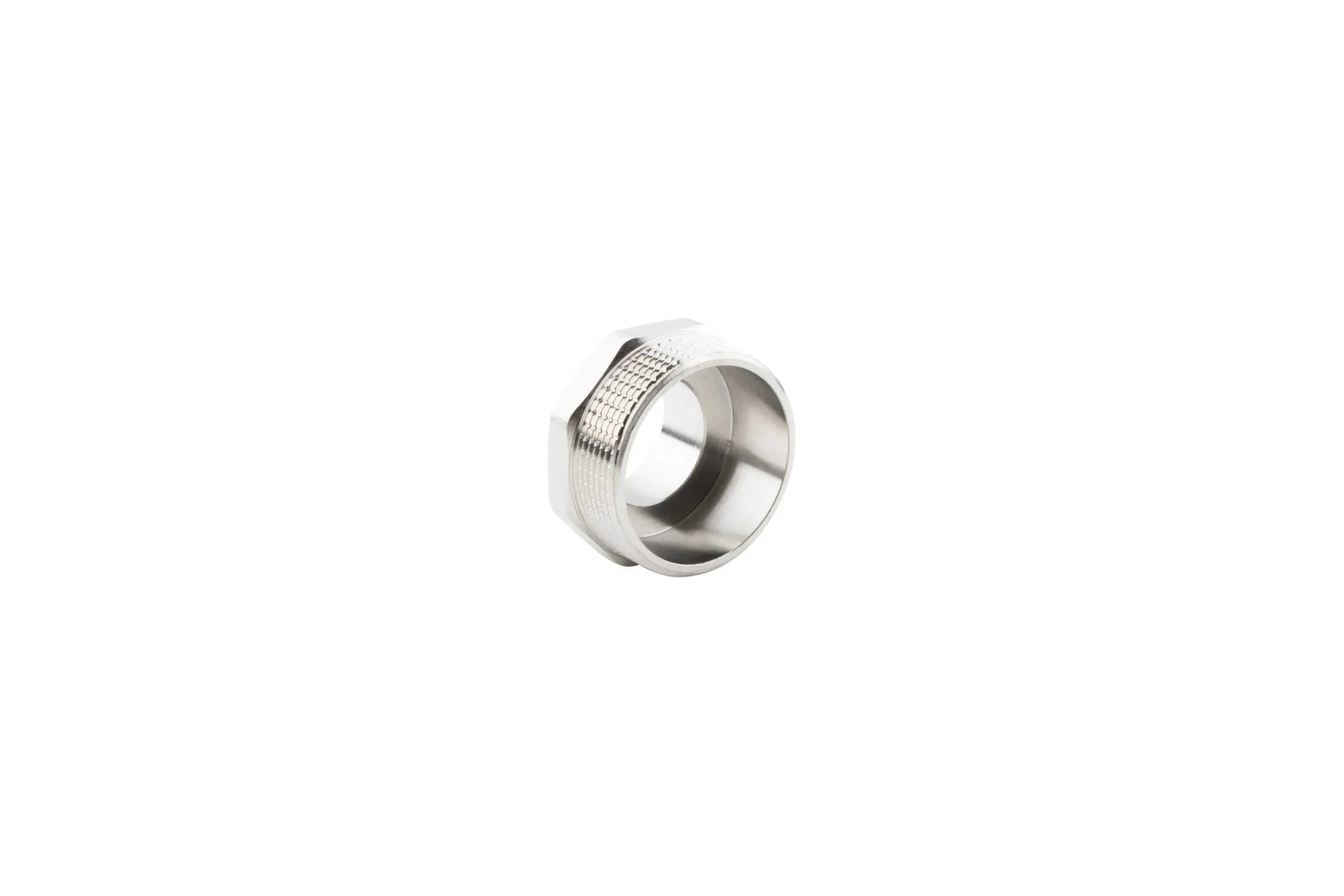 Ниппель переходной ALATO НР-НР 2"x1 1/4", латунь никелированная, 0104-5032