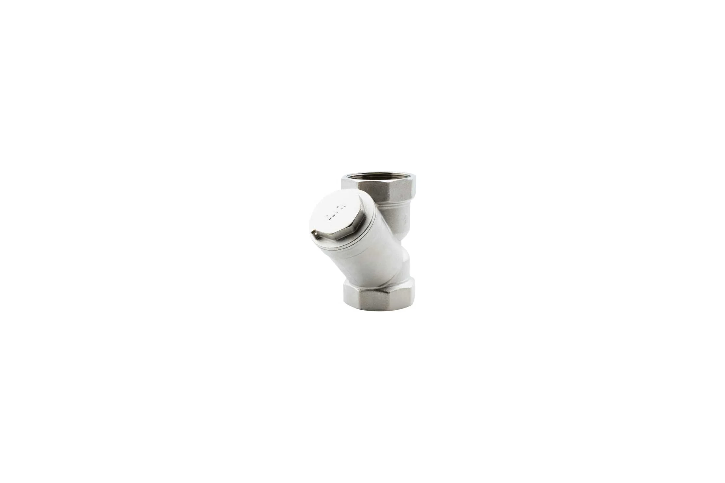 Фильтр косой сетчатый ALATO ВР-ВР 2", латунь никелированная, 0140-5050