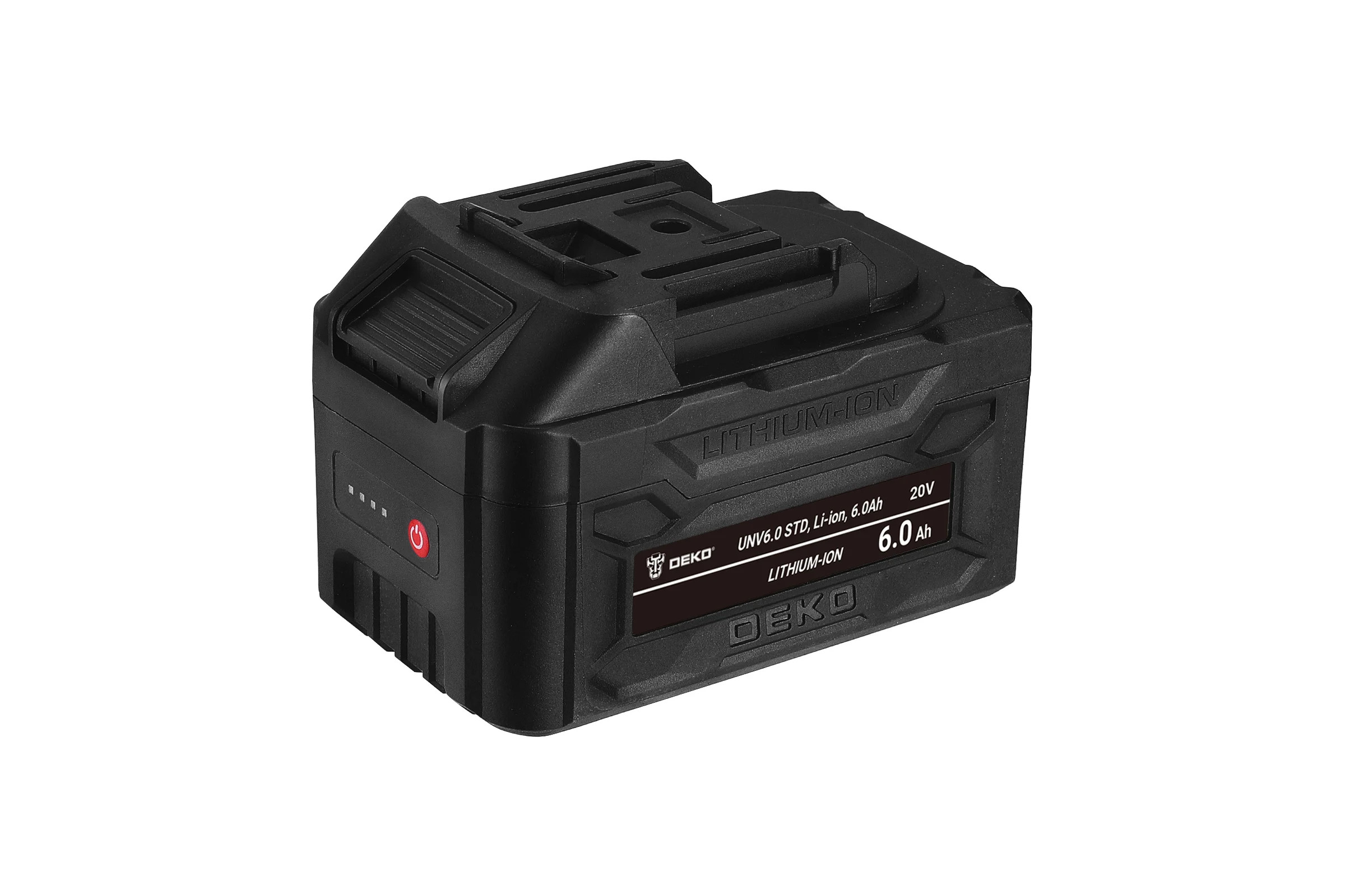 Аккумулятор DEKO UNV6.0 STD, Li-ion, 20В, 6.0Ач 085-1086