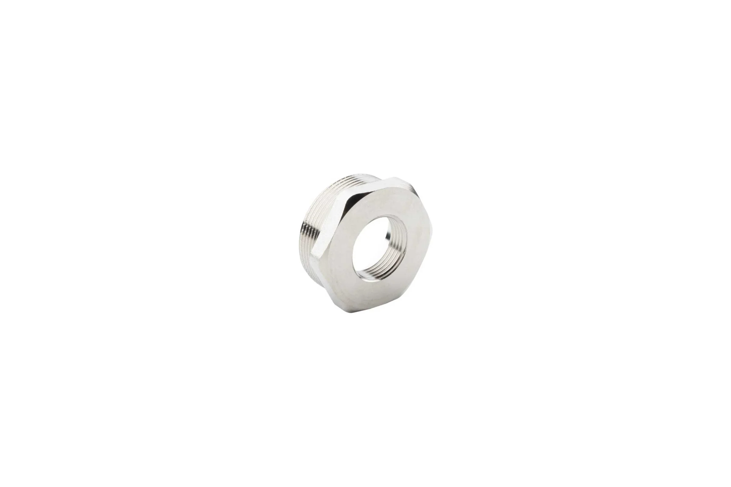 Футорка ALATO НР-ВР 2"x1", латунь никелированная, 0122-5025