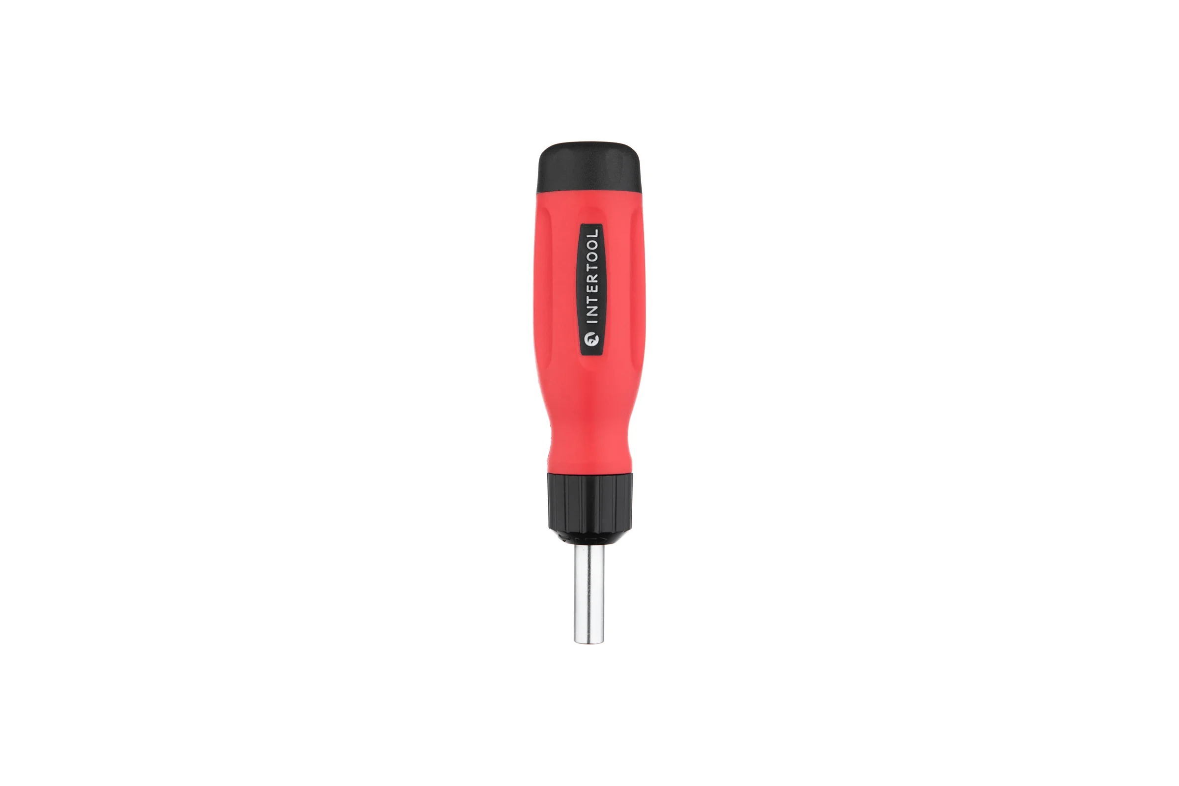 Реверсивная отвертка с комплектом насадок INTERTOOL 12ед VT-1003