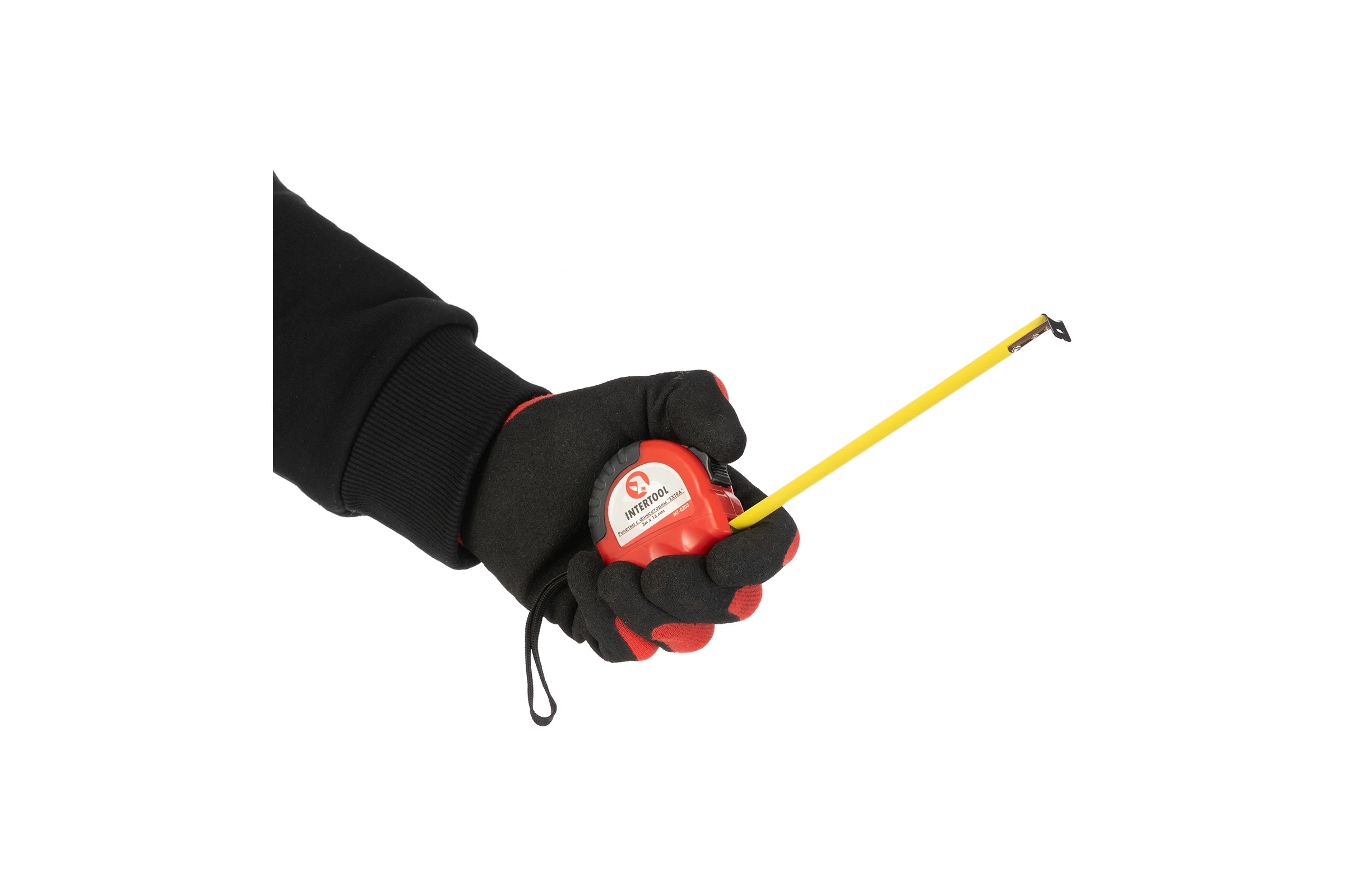 Рулетка с фиксатором INTERTOOL EXTRA 3 м х 16 мм MT-0203
