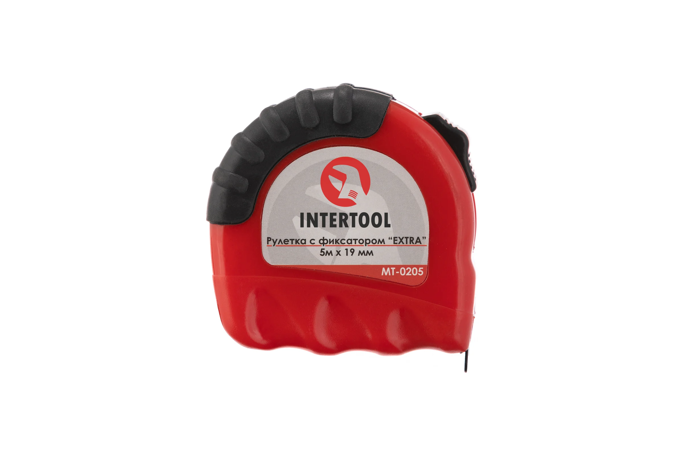 Рулетка с фиксатором INTERTOOL EXTRA 5 м х 19 мм MT-0205