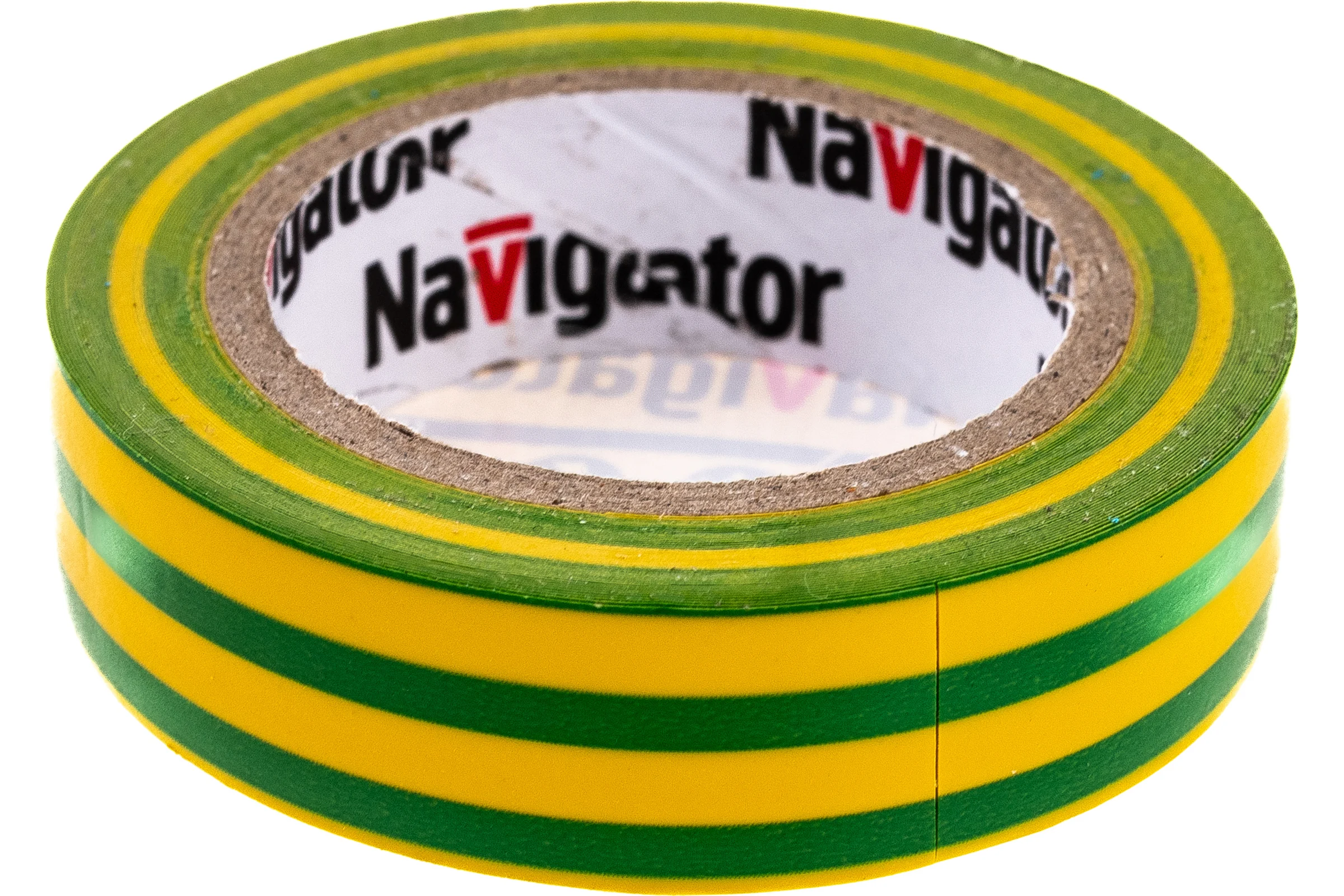 Изолента Navigator NIT-B15-10/YG желто-зеленая 71234