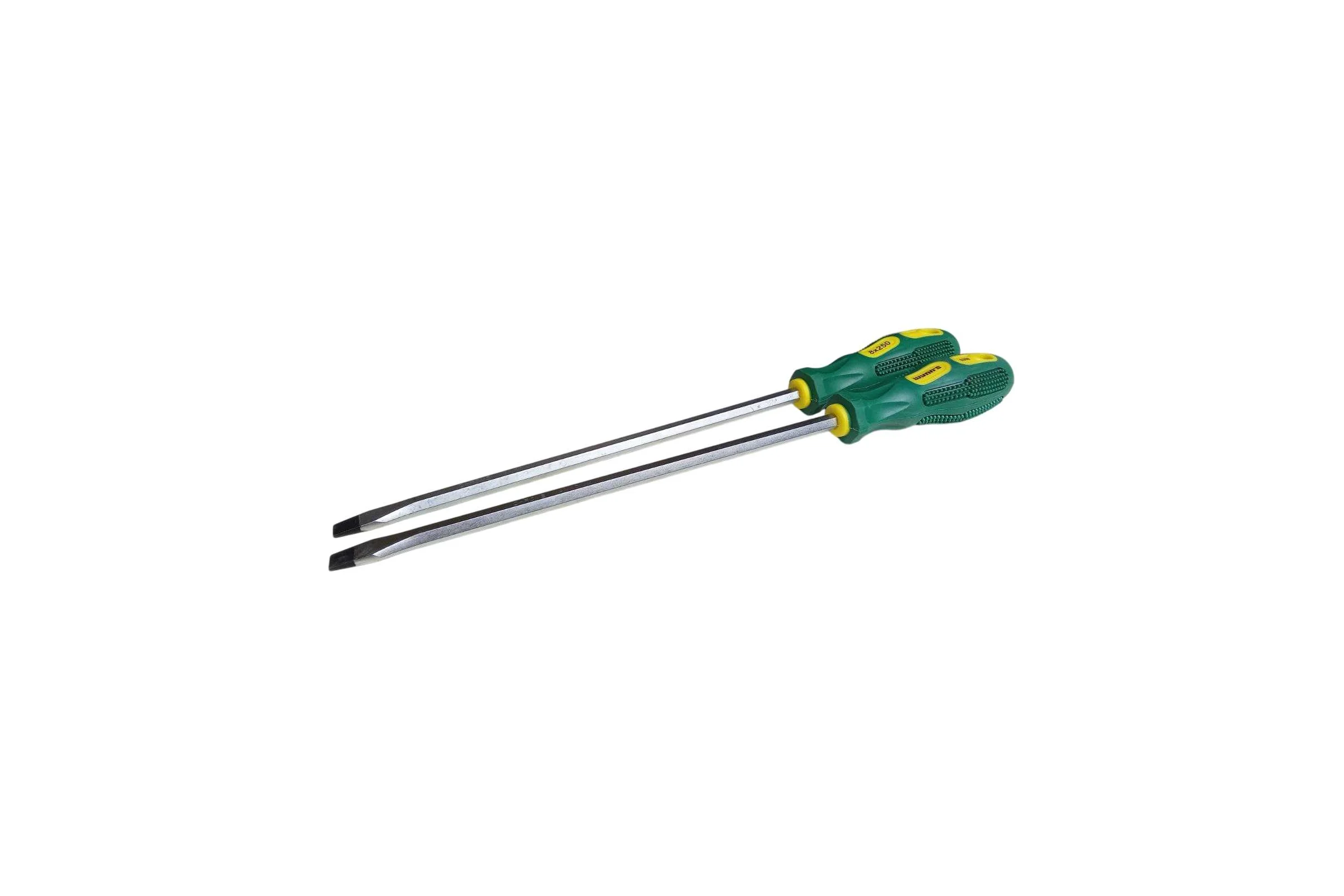 Отвертка шлицевая WYNNS 250_8,0 с усилителем под ключ 2шт. W0398O-(2)/ Tools 00000018003