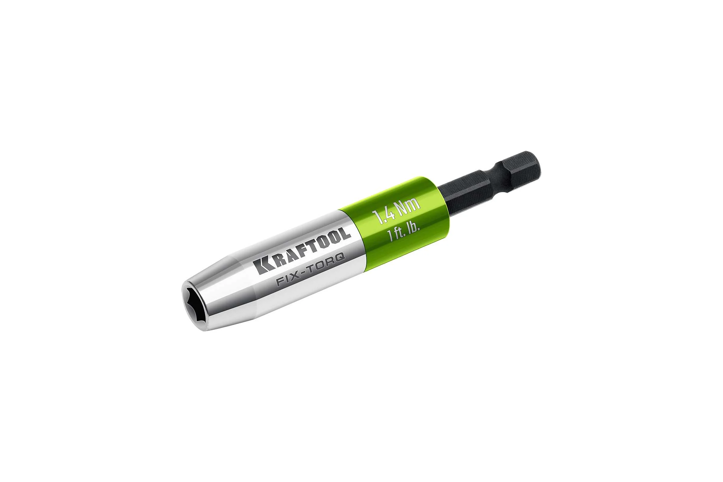 Динамометрический адаптер KRAFTOOL FIX-TORQ для бит 1.4 Нм 64035-1.4