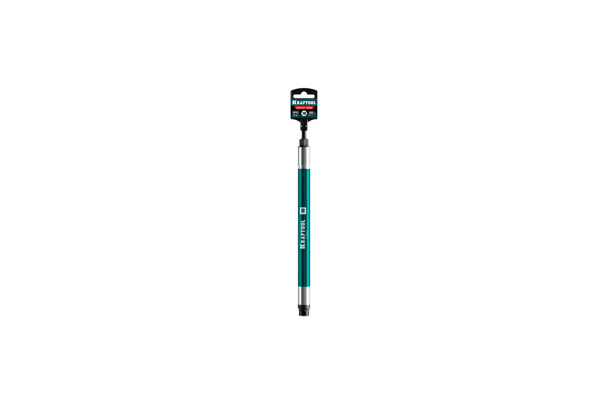 Длинная ударная бита с торцовой головкой KRAFTOOL Giraf 285 мм 26197-10