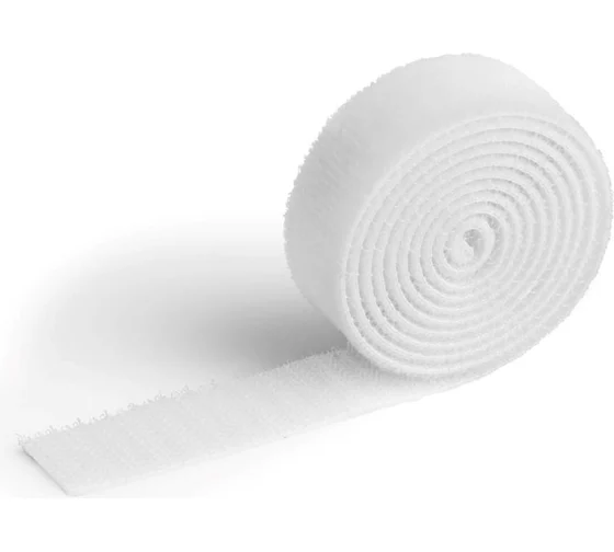 Лента на липучке для фиксации кабеля DURABLE CAVOLINE GRIP 1000х20 мм, белый 503202