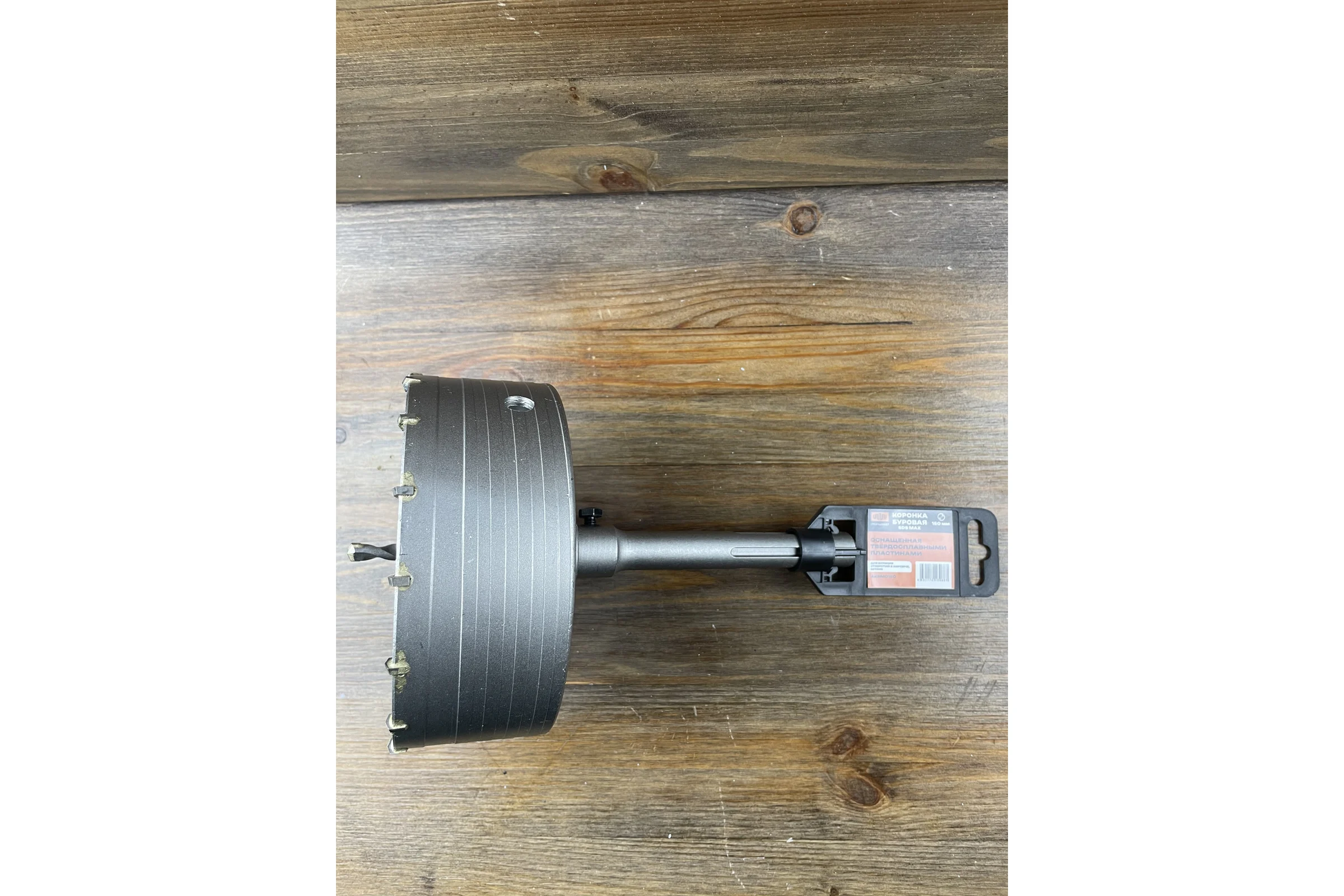 Коронка буровая по бетону/кирпичу SDS-MAX IRONWOOD 150 мм, для подрозетников, Z64969