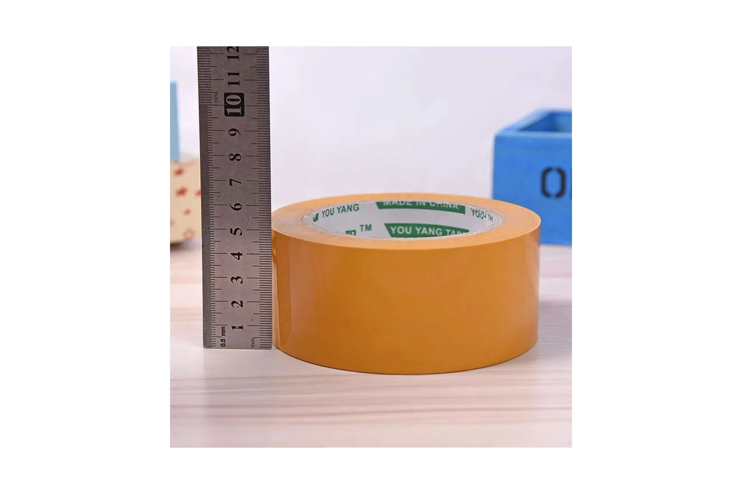 Скотч-лента Vitatools оранжевая, 50 мм, 70 метров, 5 шт S-O-50-70mm-5
