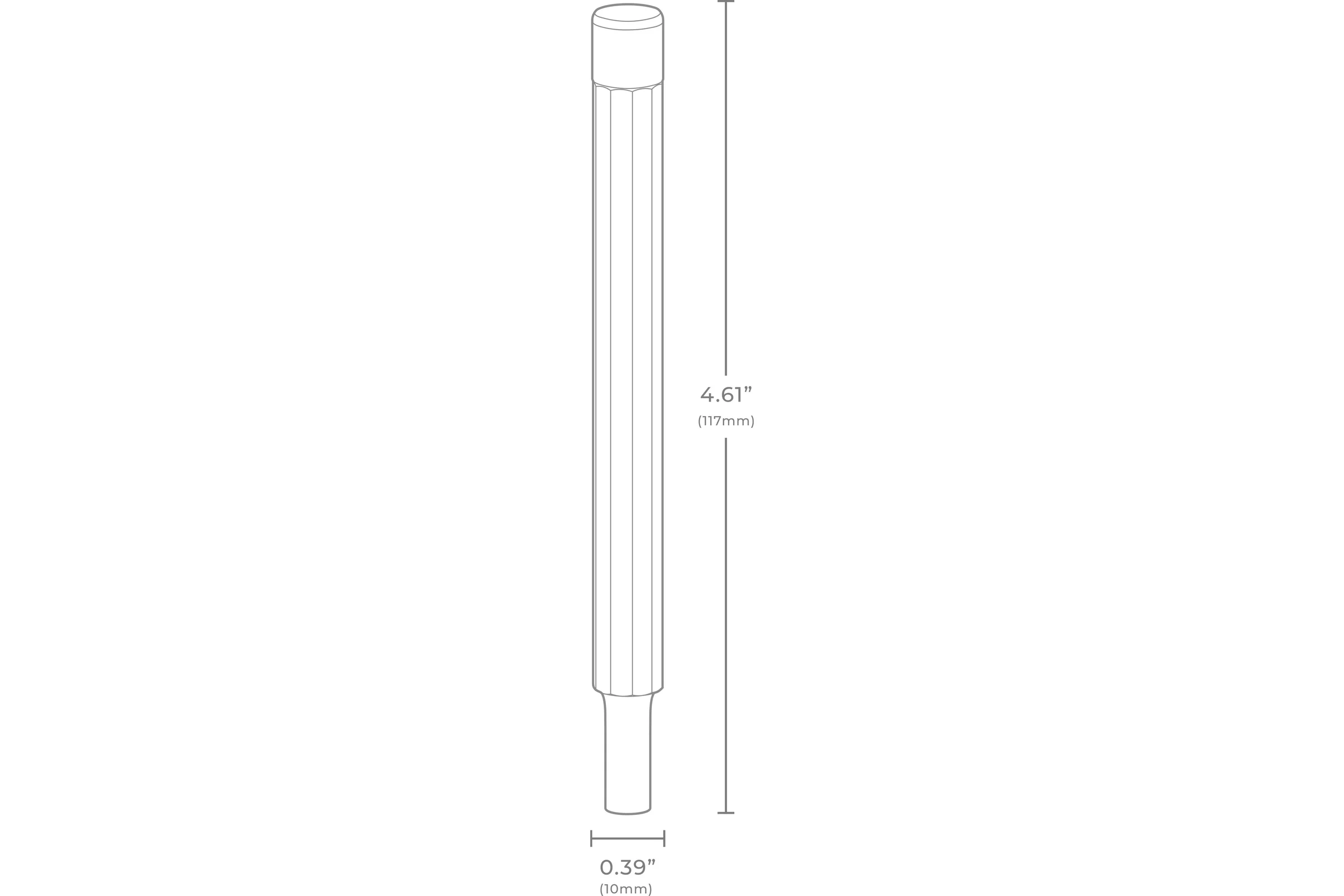 Карманная отвёртка с набором бит HOTO Pocket Precision Screwdriver SE (серебристый) HFT0003GL