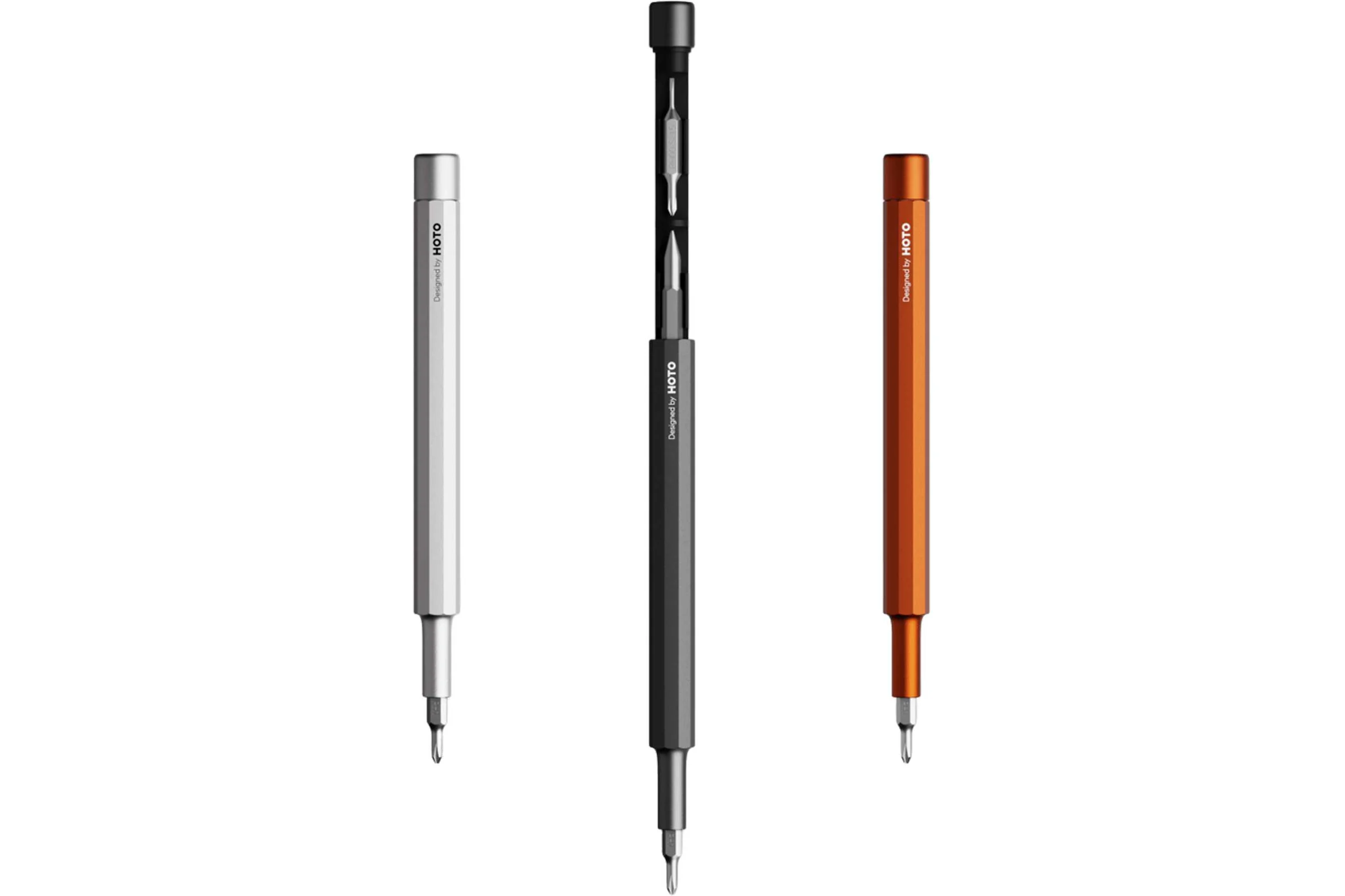 Карманная отвёртка-ручка с набором бит HOTO Pocket PrecisionScrewdriver SE красный HFT0005GL
