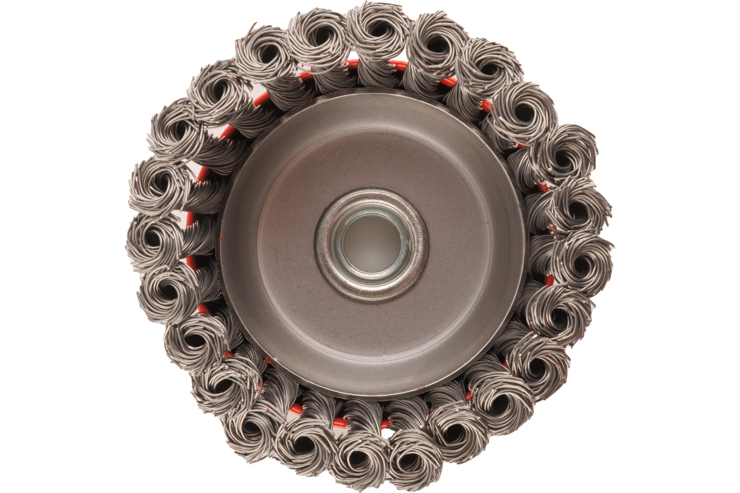 Кордщетка чашеобразная жесткая крученая SPRAVA М14 100мм ( 2 штуки ) 4814773001296