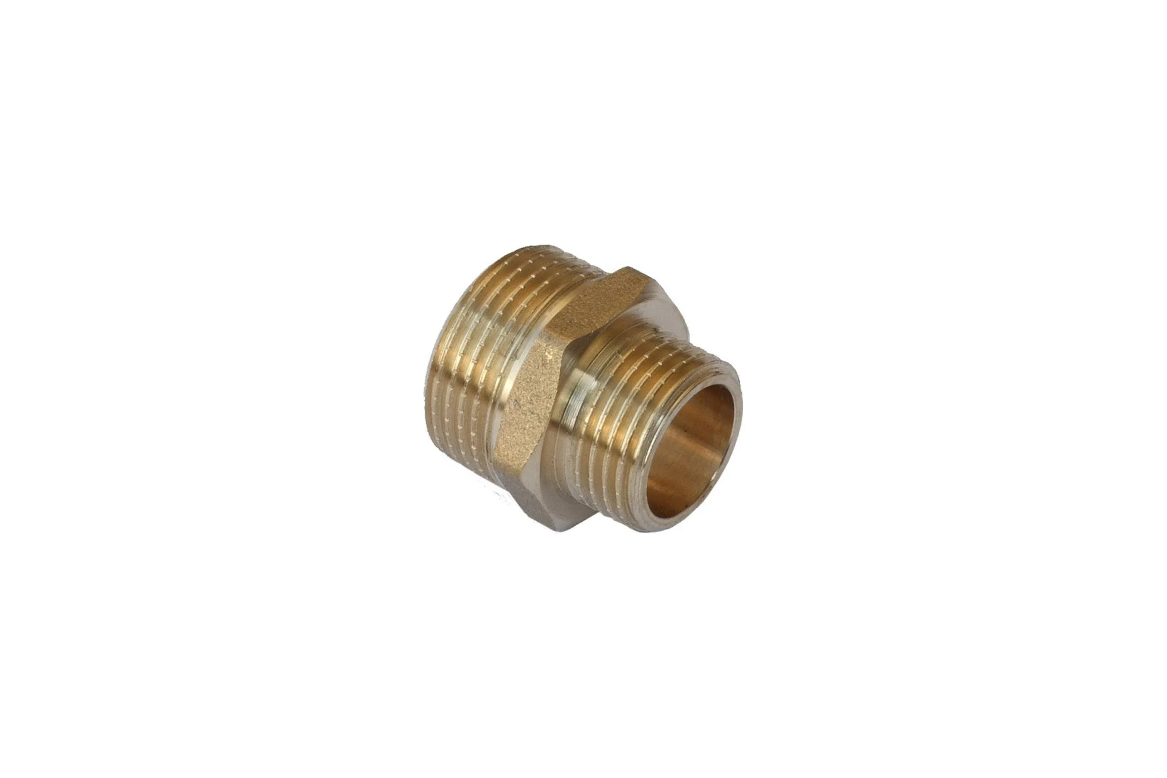 Ниппель латунный никелированный переходной Millennium 2" х 3/4" с наружной резьбой XBMM5034