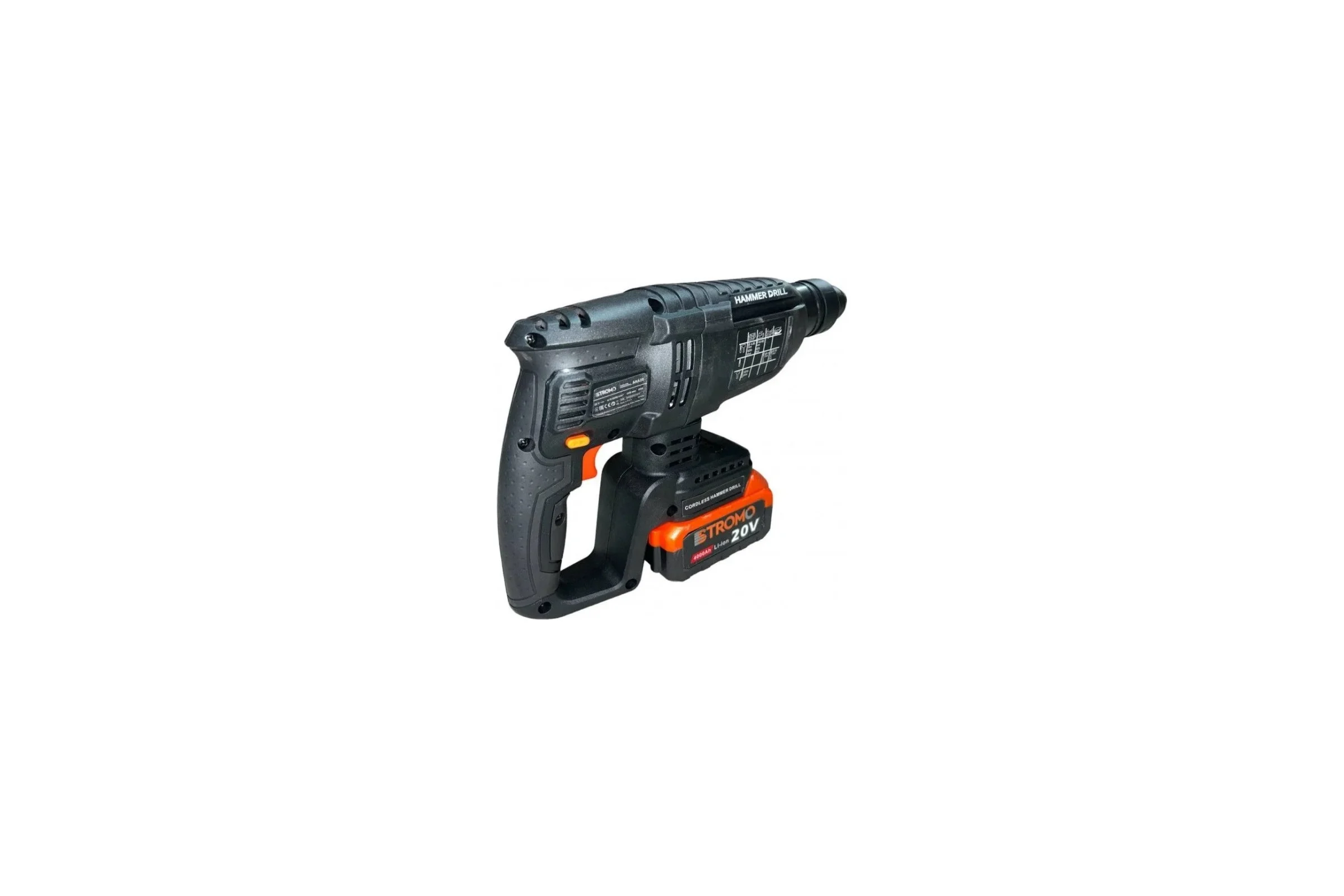 Перфоратор аккумуляторный PROCRAFT Stromo 20В, 3,0 Дж (АКБ 4 Ач+ЗУ) AHA20