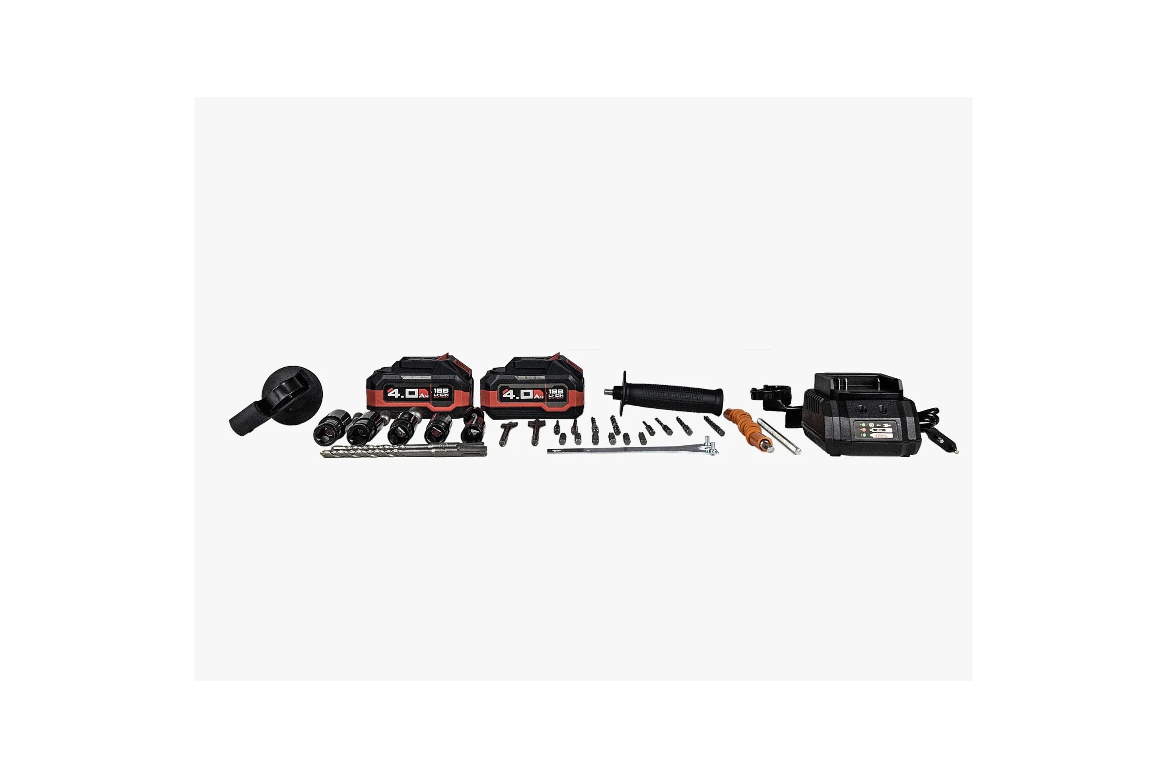 Аккумуляторный бесщеточный набор 3в1 Profipower ProfiSet-3E18 Li-ion-2шт, 4Ач, З/У, кейс, E0080,T0056, T0058 E0247
