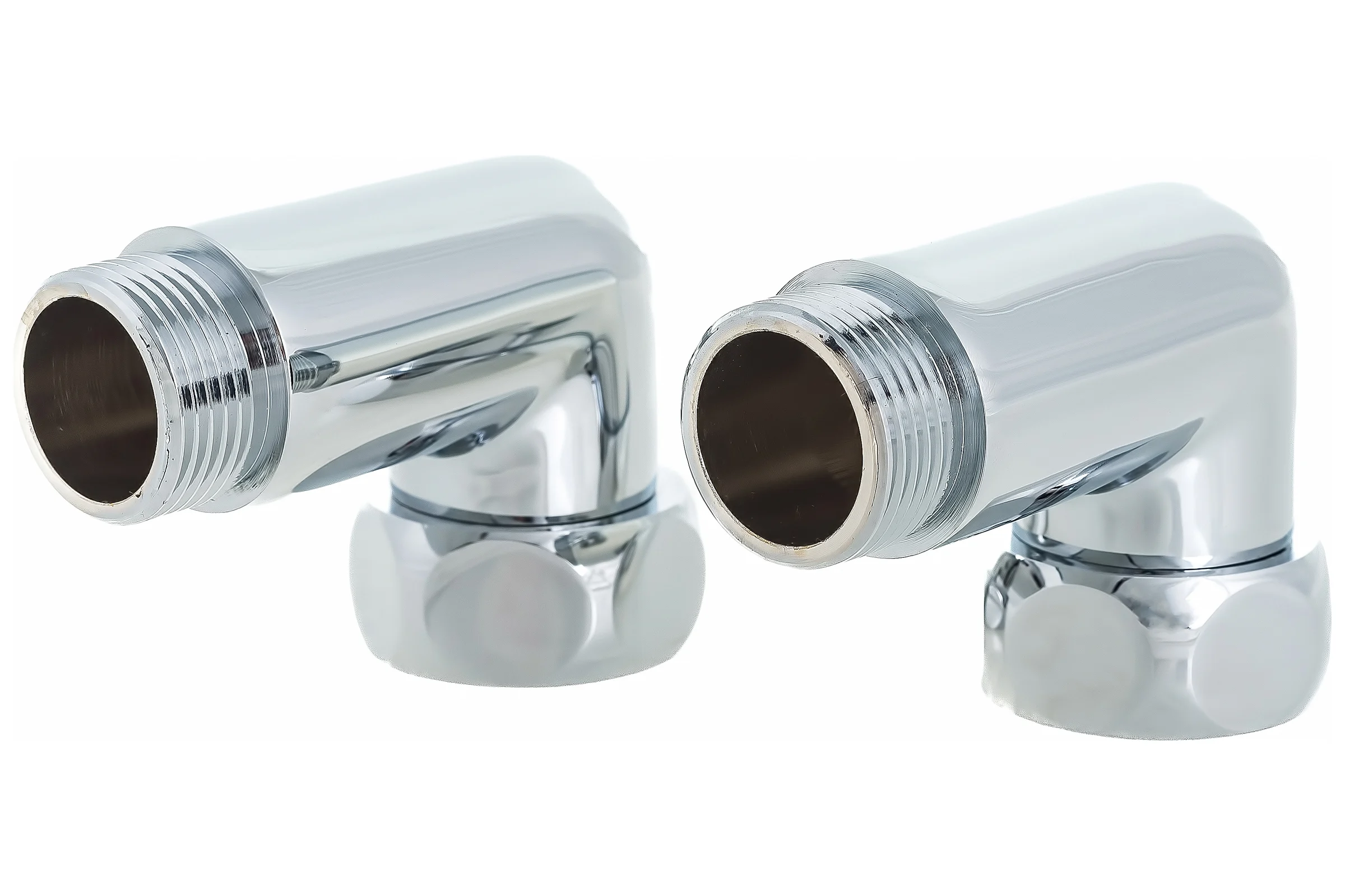 Уголок для полотенцесушителя SG г/ш 1"х3/4", хром, 2 шт 741SCH1005