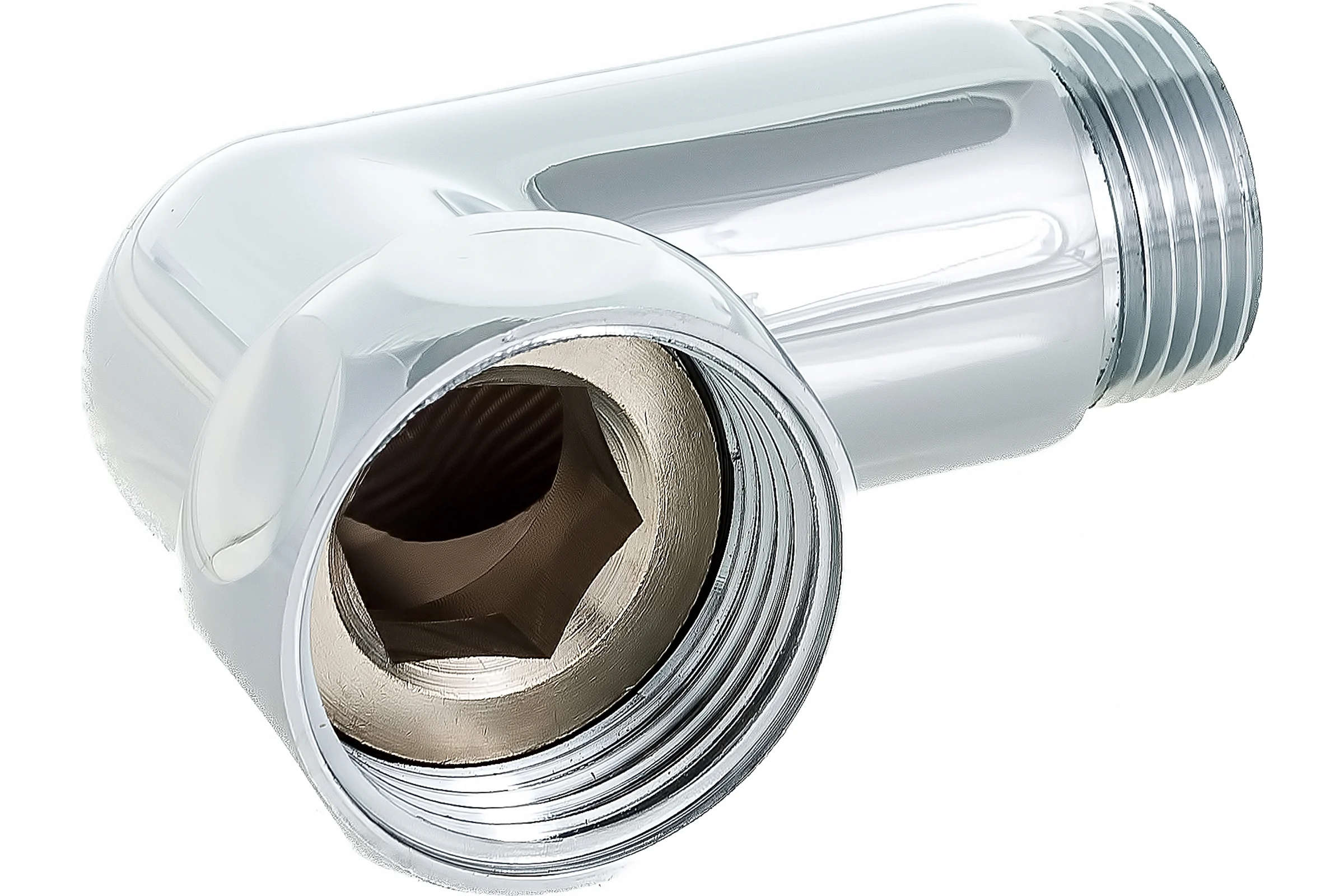Уголок для полотенцесушителя SG г/ш 1"х3/4", хром, 2 шт 741SCH1005