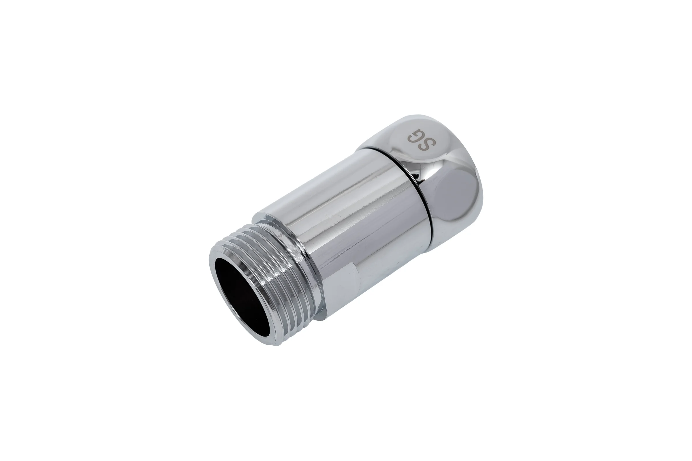 Прямое соединение для полотенцесушителя SG г/ш 3/4"х3/4", хром, 2 шт 731SCH0505