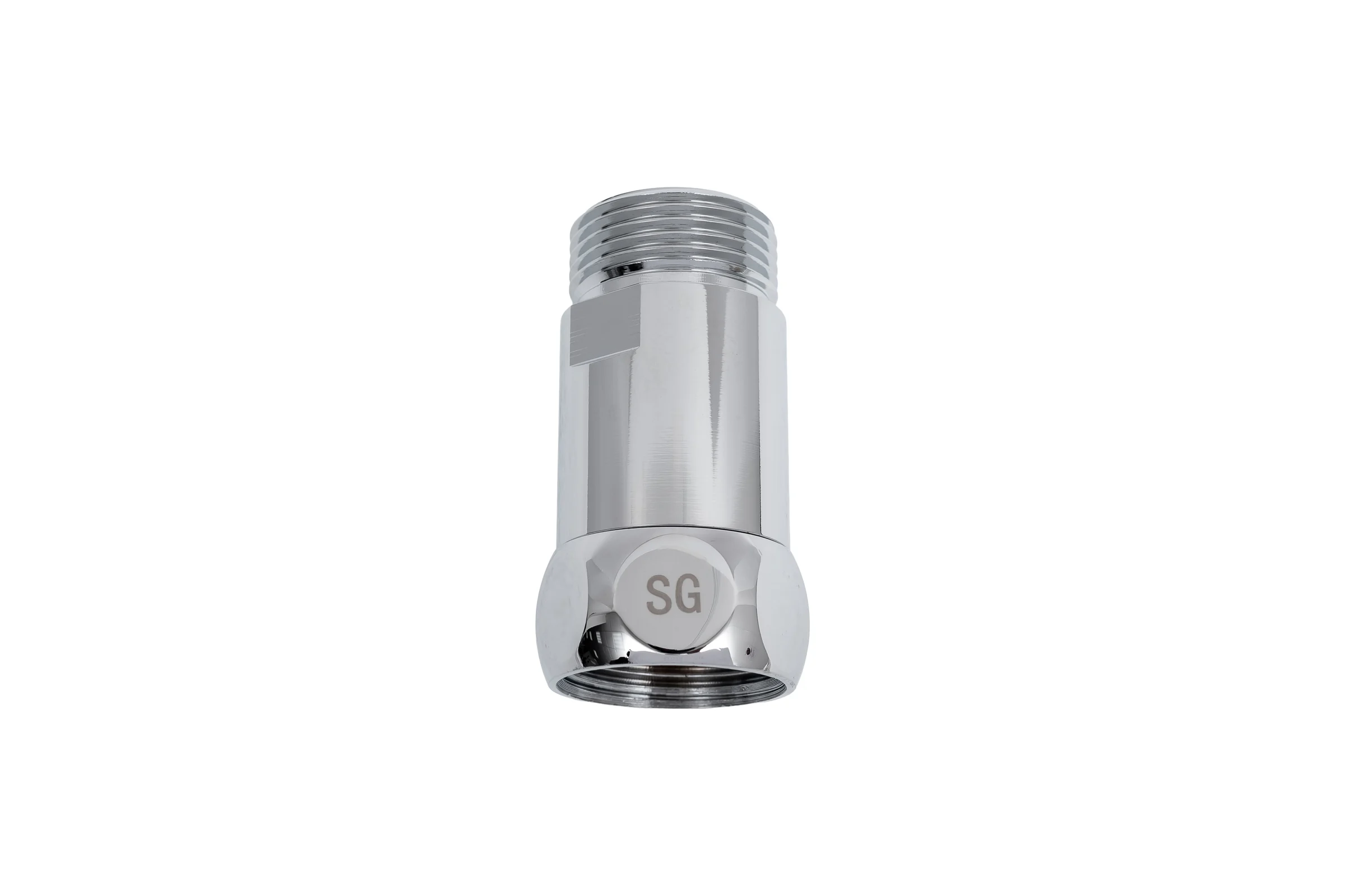 Прямое соединение для полотенцесушителя SG г/ш 3/4"х3/4", хром, 2 шт 731SCH0505