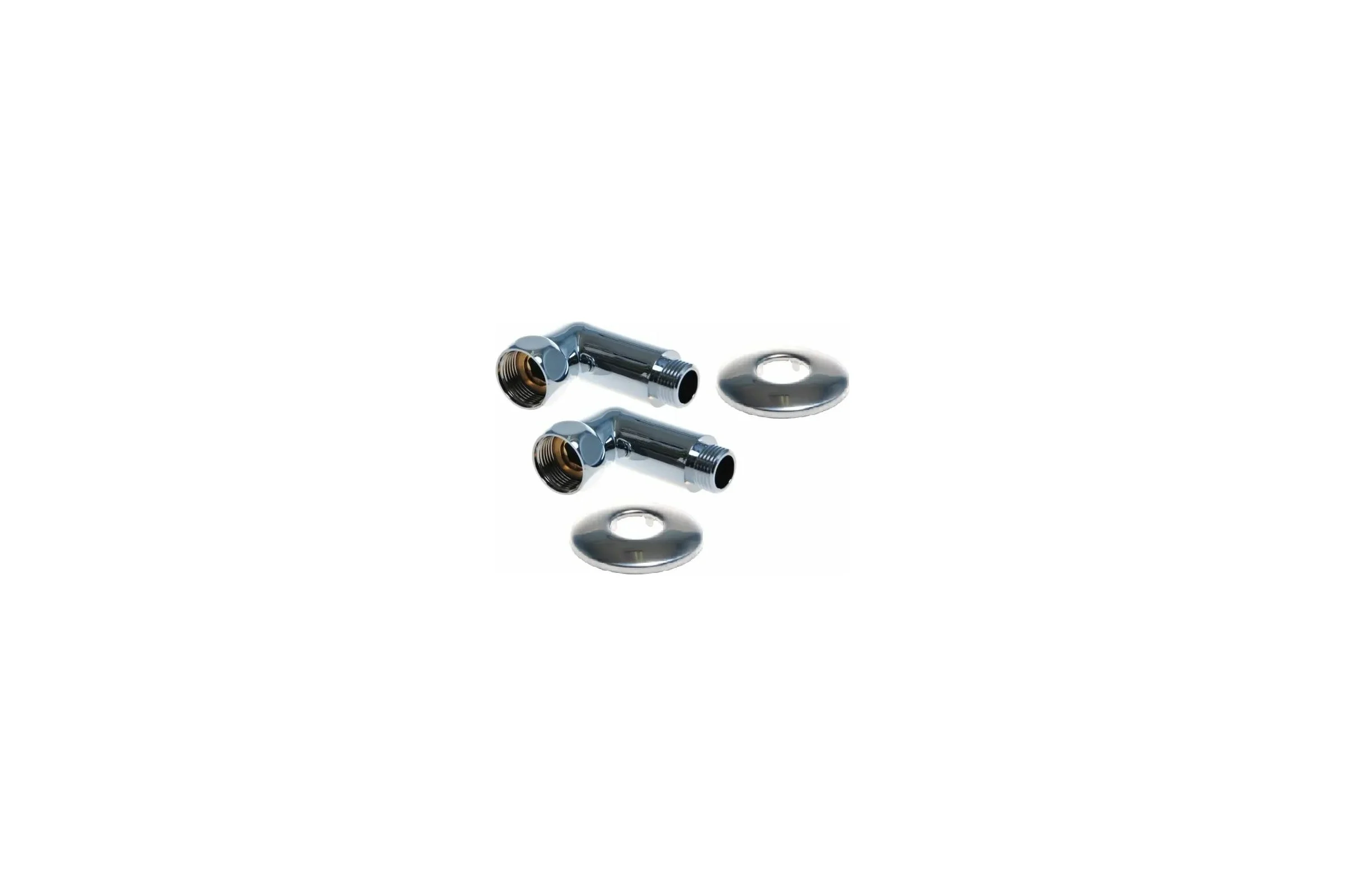 Уголок для полотенцесушителя SG г/ш 3/4"х3/4", хром, 2 шт 741SCH0505