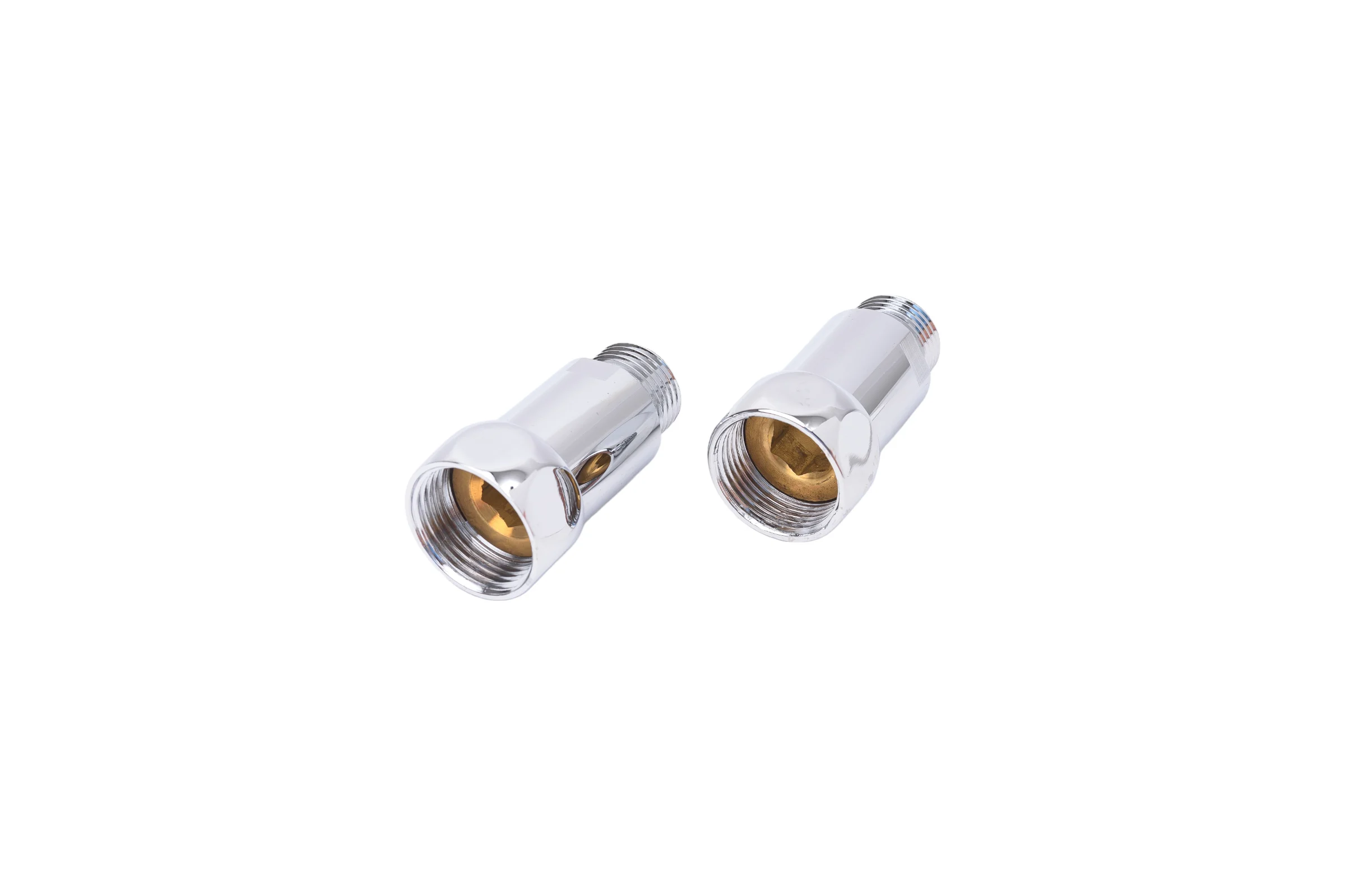 Прямое соединение для полотенцесушителя SG г/ш 3/4"х1/2", хром, 2 шт 731SCH0504