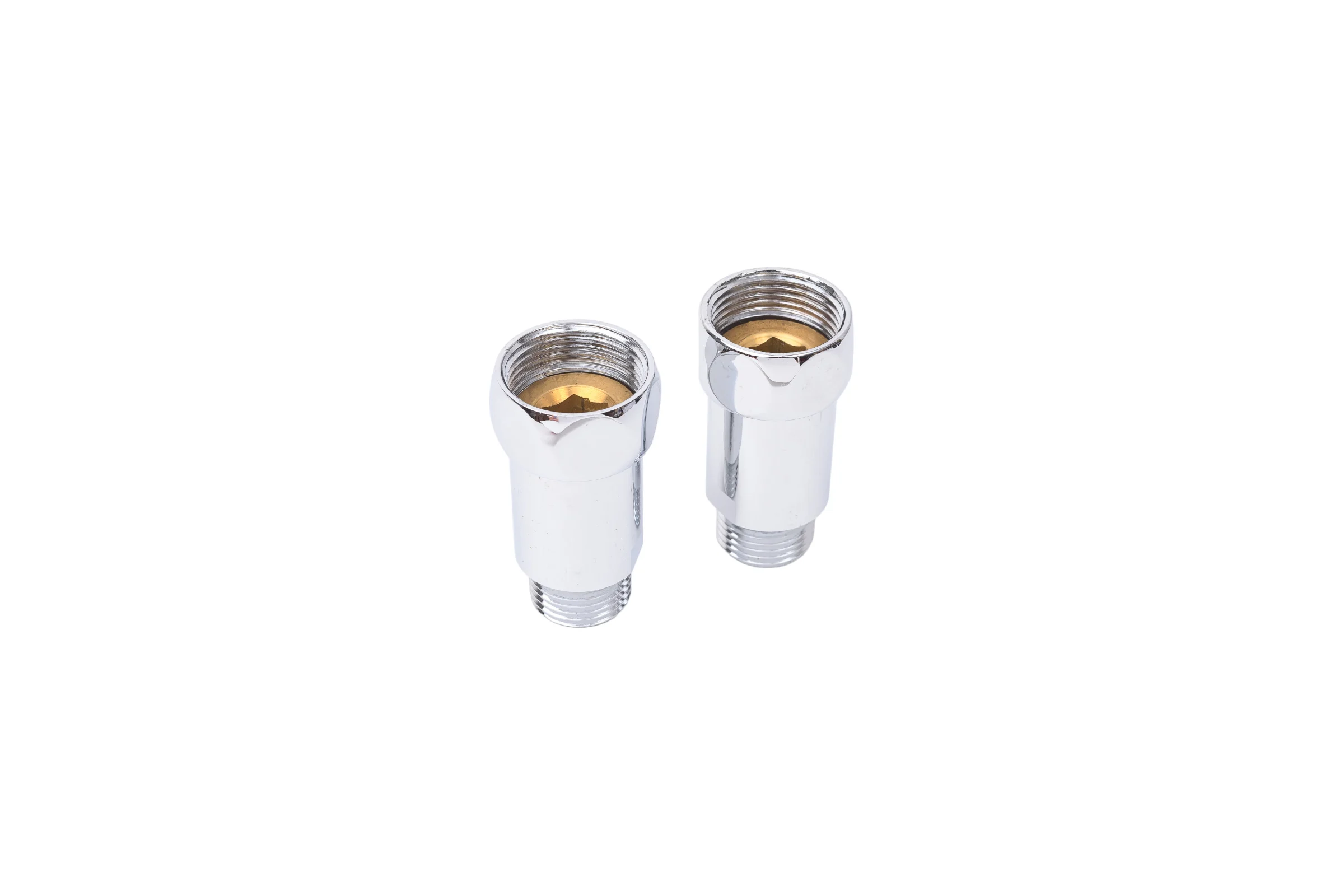 Прямое соединение для полотенцесушителя SG г/ш 3/4"х1/2", хром, 2 шт 731SCH0504