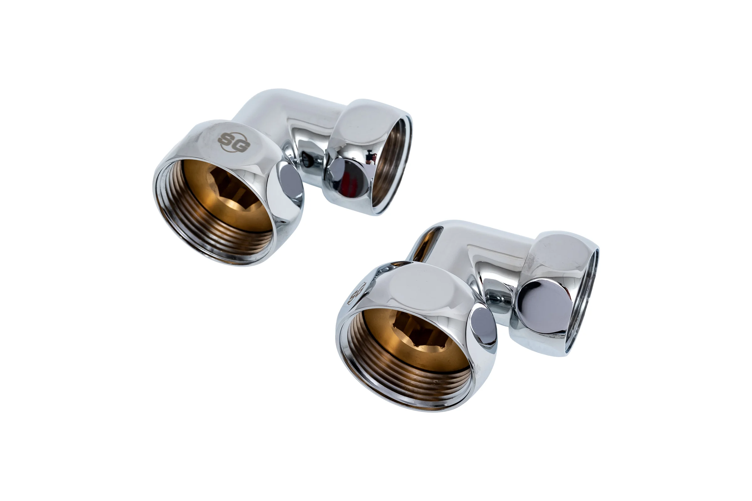 Уголок г/г SG 1-1/4"х1" для п/с хром 2шт/кор 740SCH1210