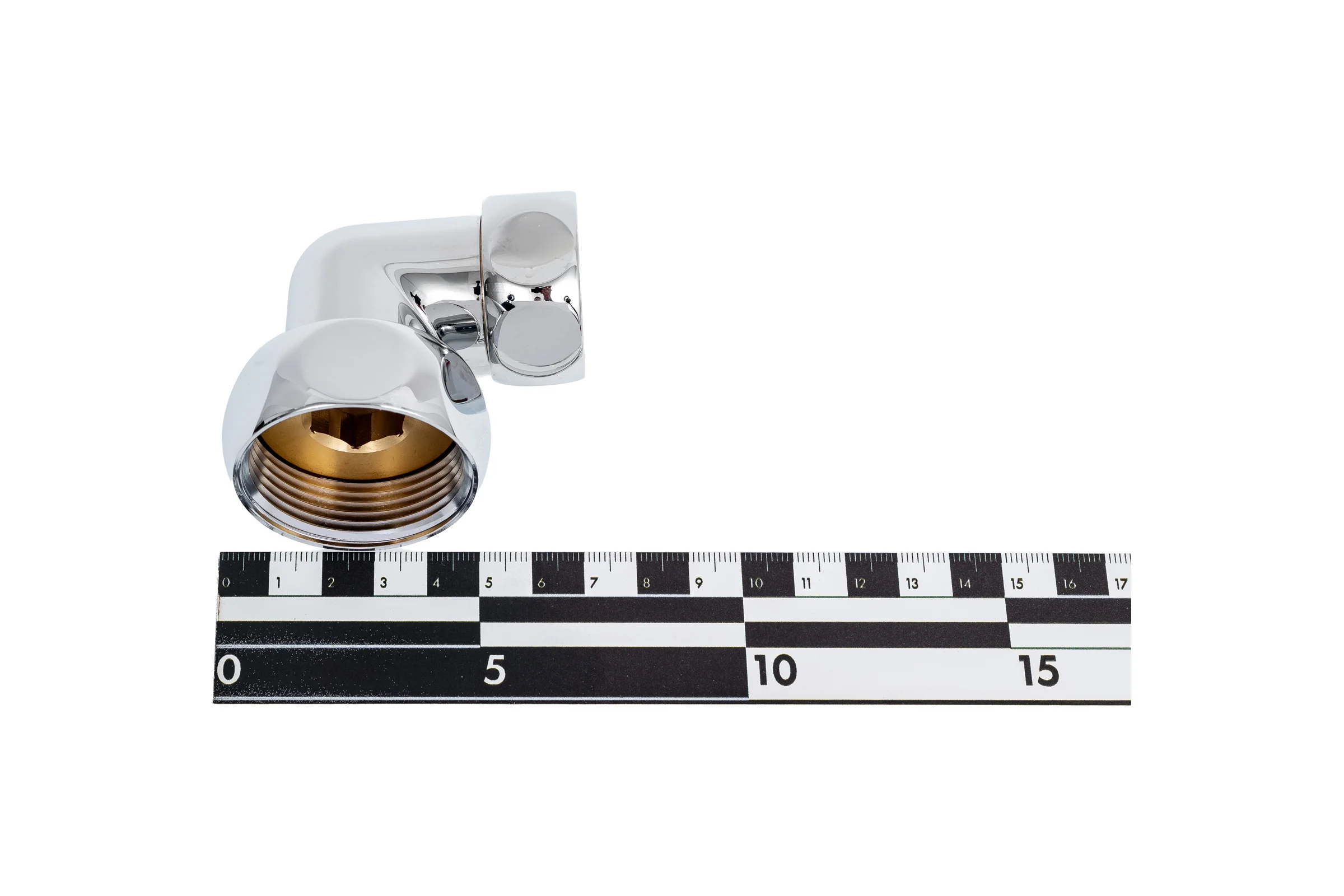 Уголок г/г SG 1-1/4"х1" для п/с хром 2шт/кор 740SCH1210