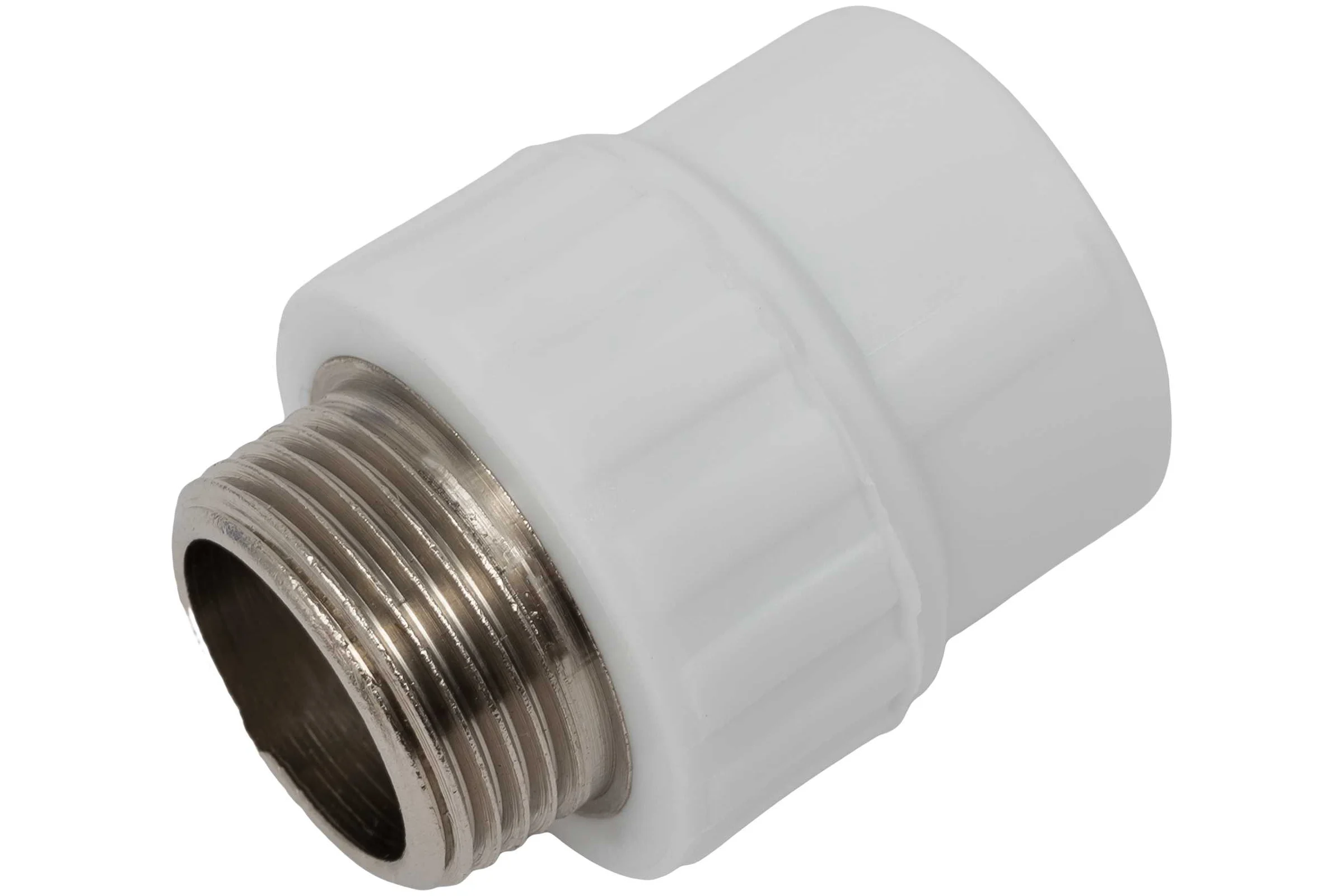 Муфта PP-R бел комб 25х3/4 НР Gigant GPM-25X34НР