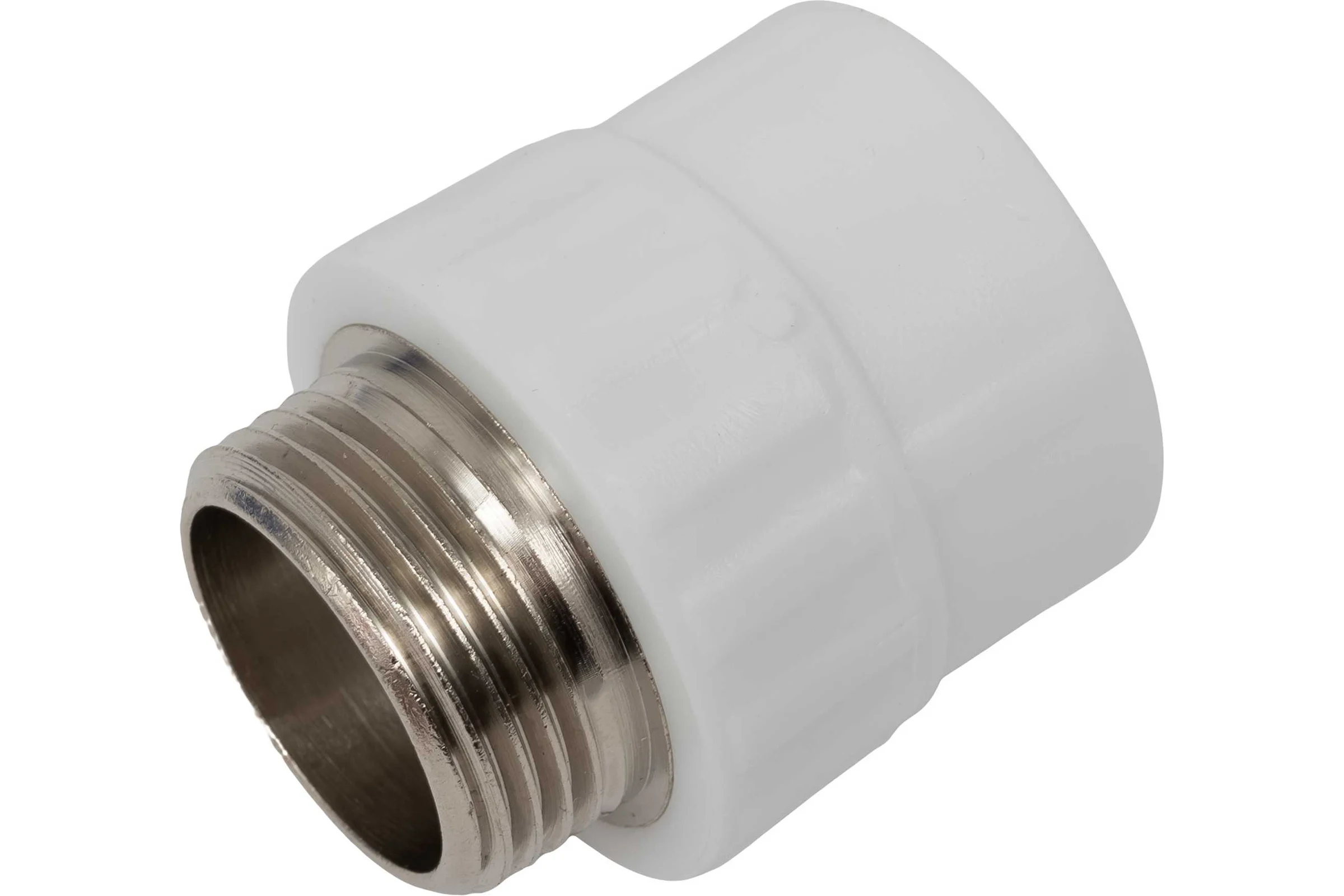 Муфта PP-R бел комб 32х1 НР Gigant GPM-32X1НР