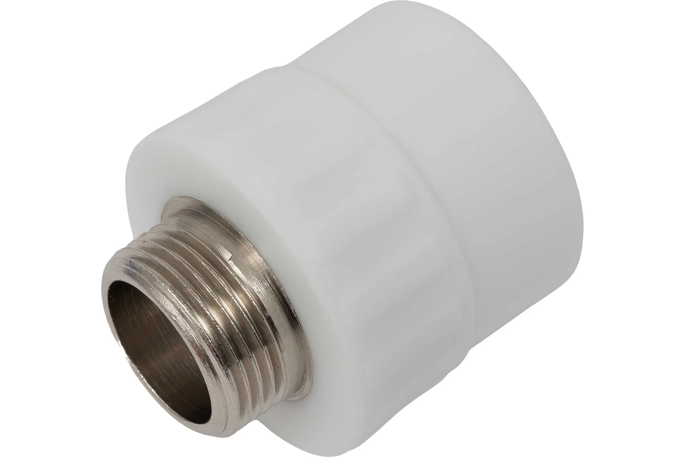 Муфта PP-R бел комб 32х3/4 НР Gigant GPM-32X34НР