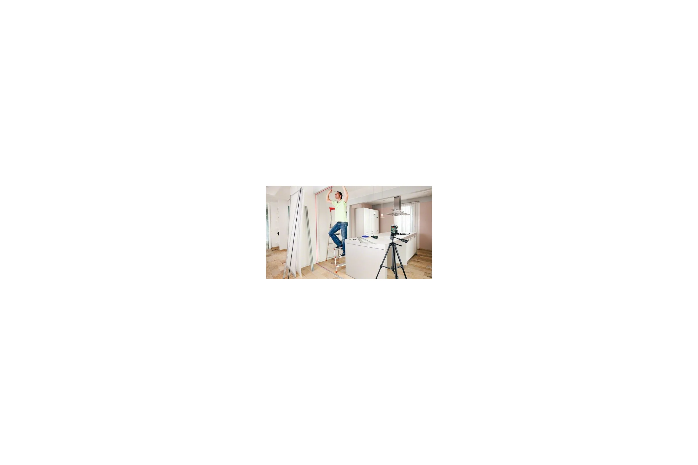 Построитель плоскостей Bosch PLL 360, штатив TT150, держатель MM2 0603663006