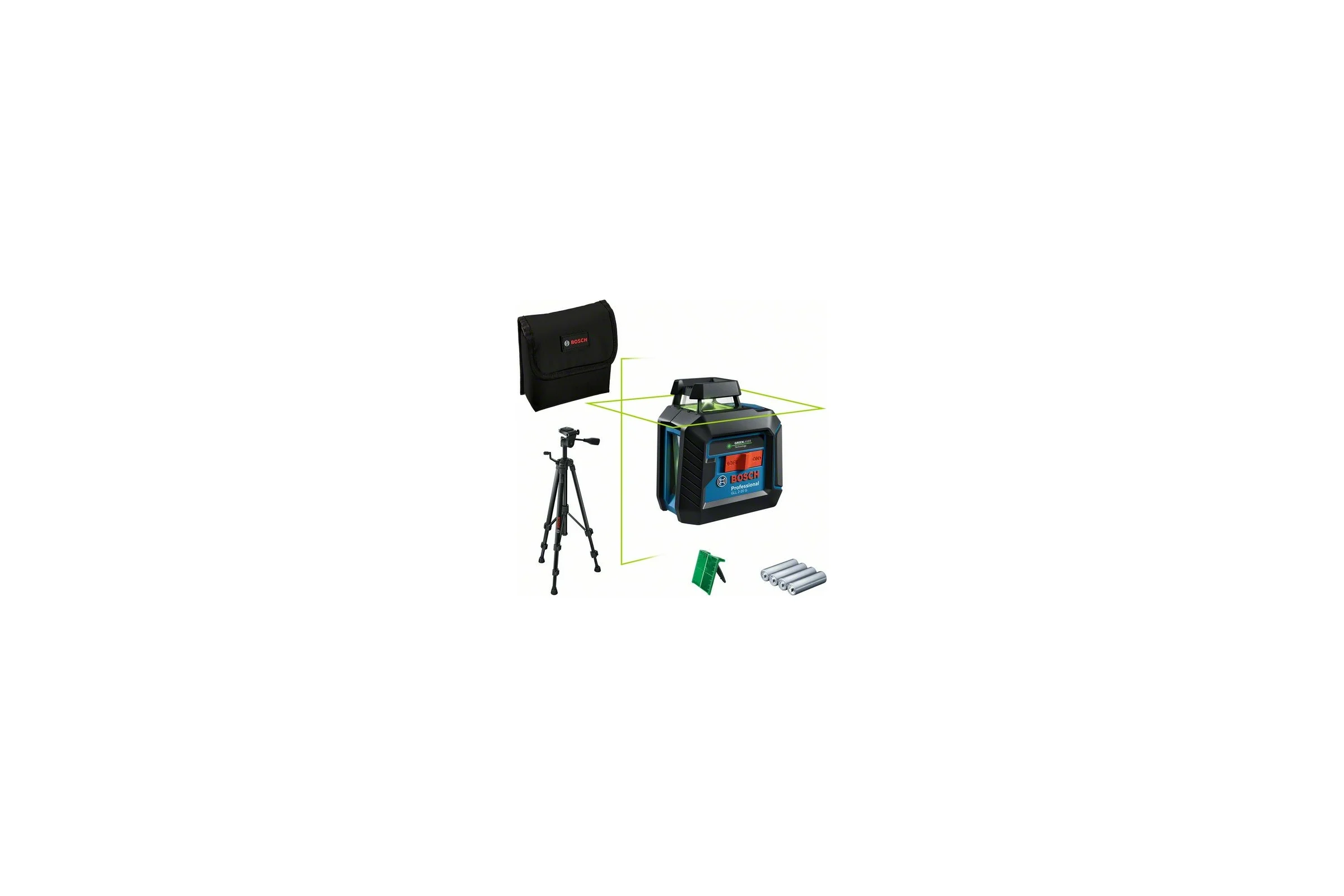 Лазерный нивелир BOSCH GLL 2-20 G, BT 150 0601065001