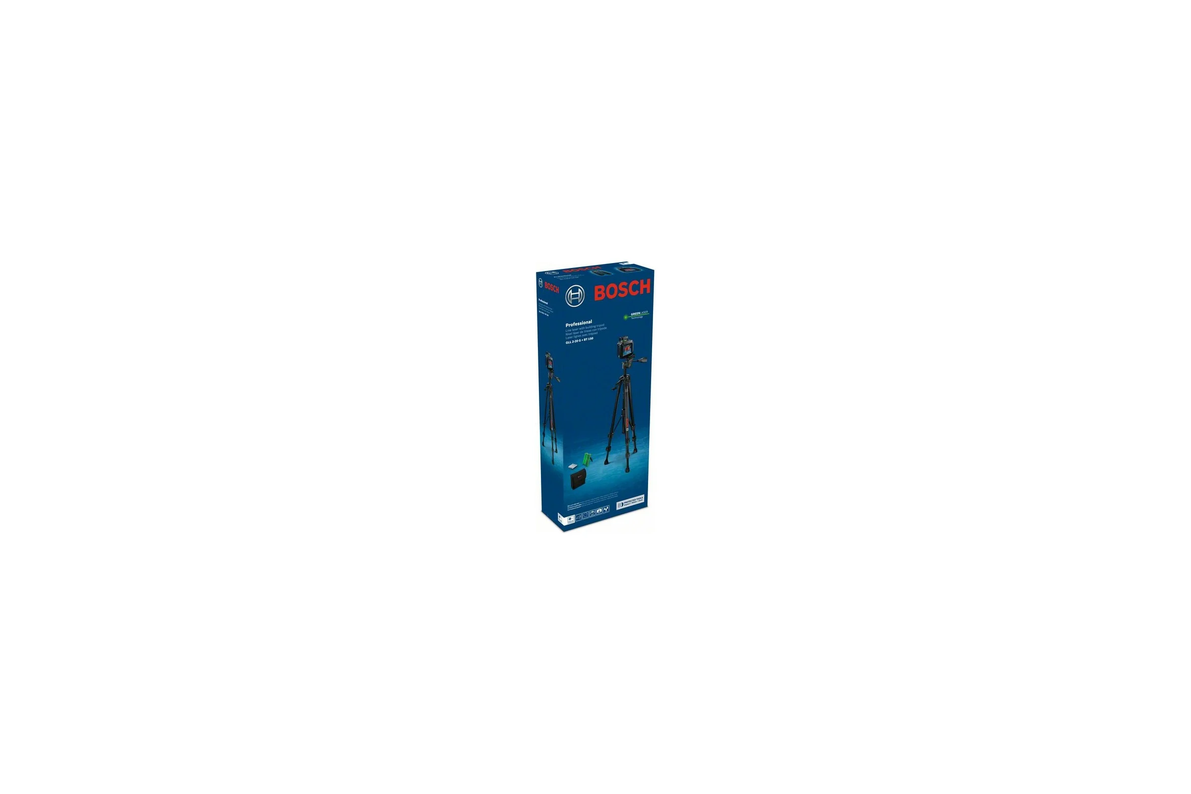 Лазерный нивелир BOSCH GLL 2-20 G, BT 150 0601065001