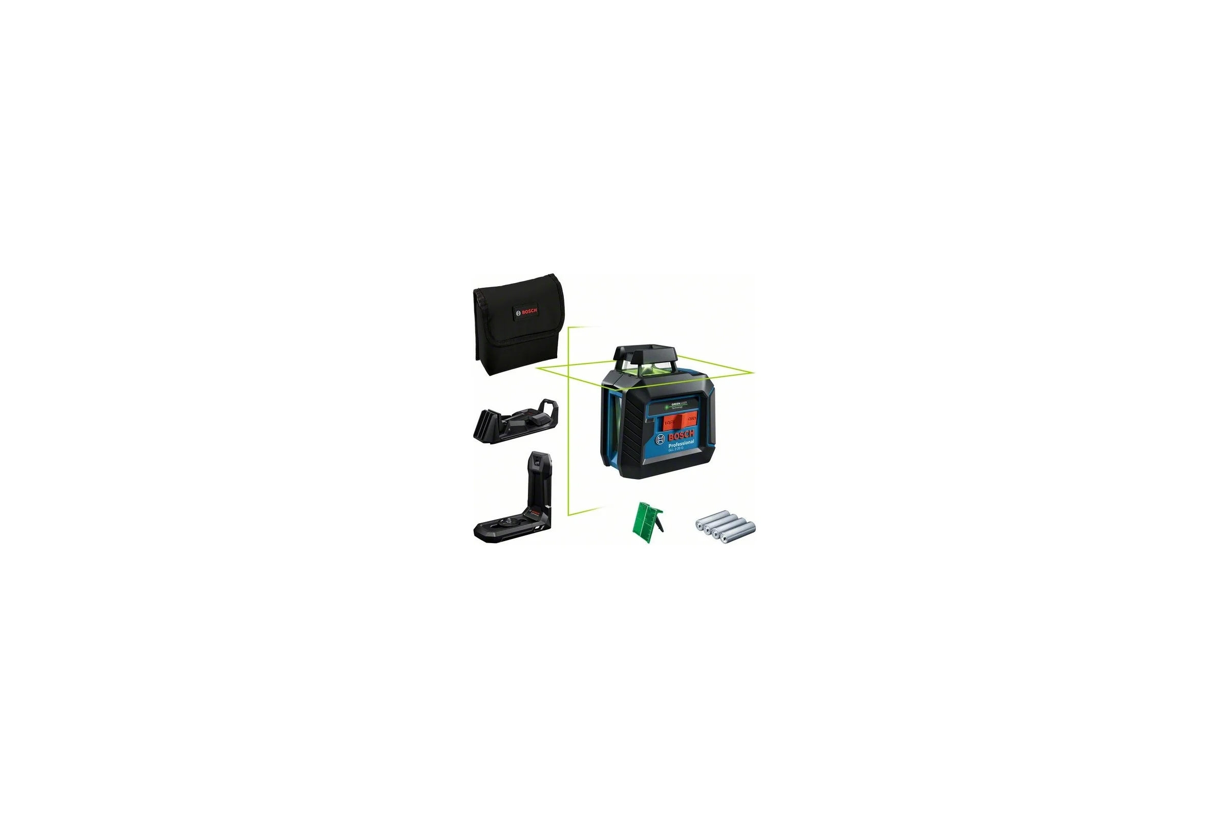 Лазерный нивелир BOSCH GLL 2-20 G, LB 10 0601065000