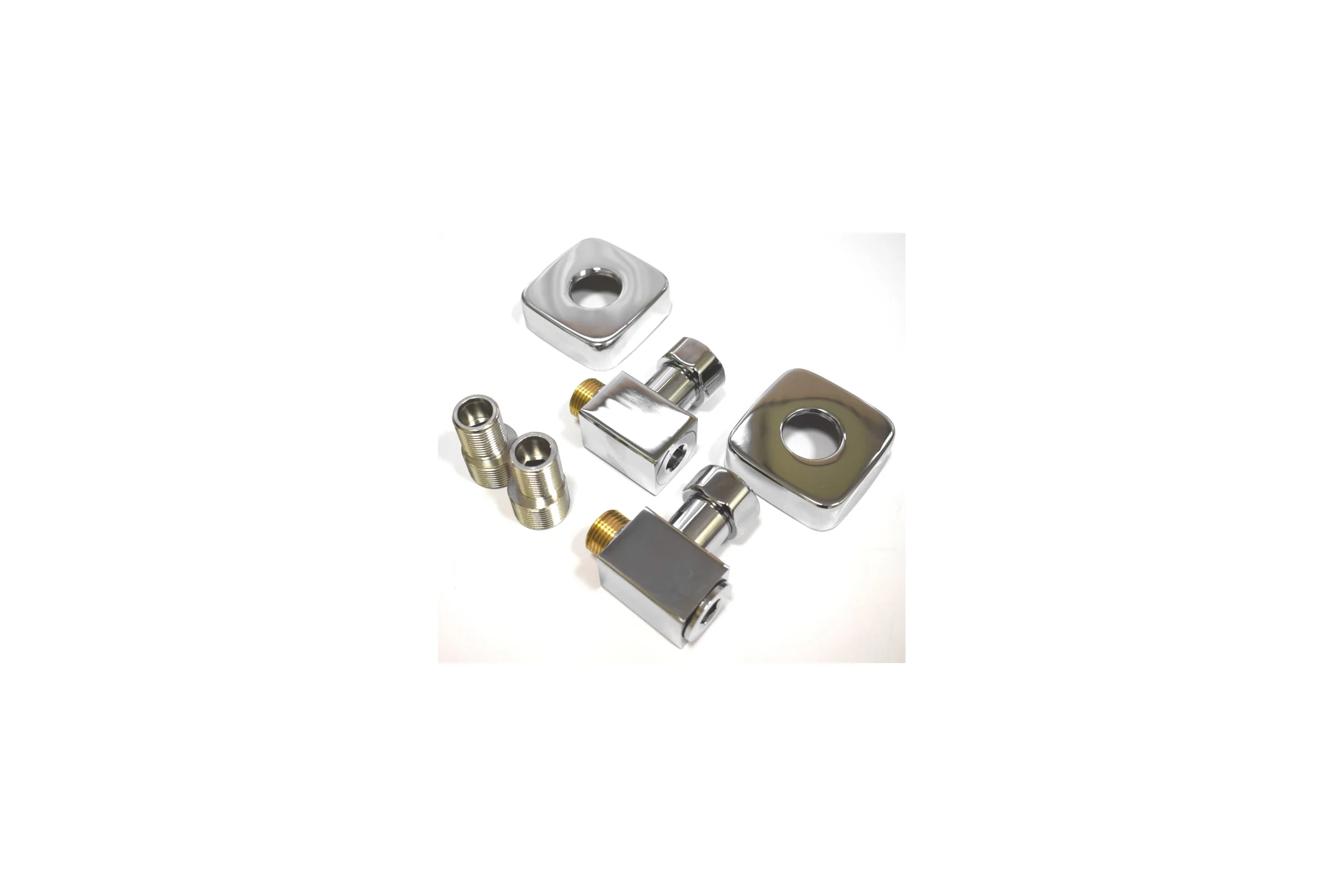 Угловое соединение для полотенцесушителя Millennium 1/2" х 3/4" наружная/внутренняя резьба,комплект (пара) B-9